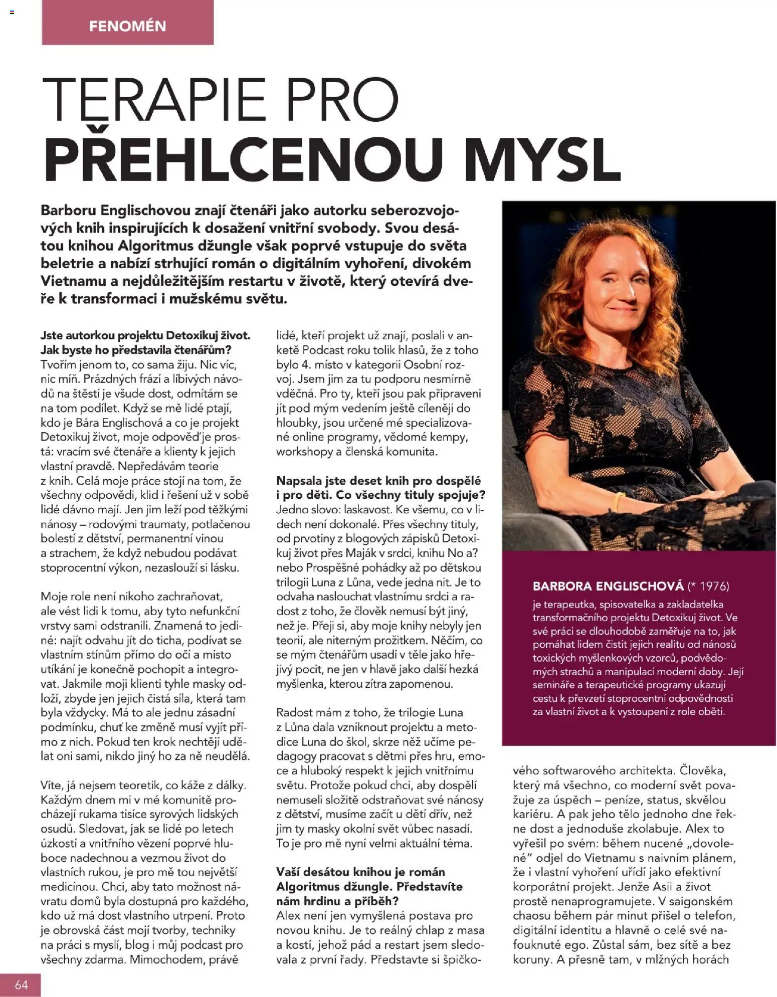 Knižní klub magazín od 01.10.2026 | Strana: 64 | Produkty: Knihy, Masky