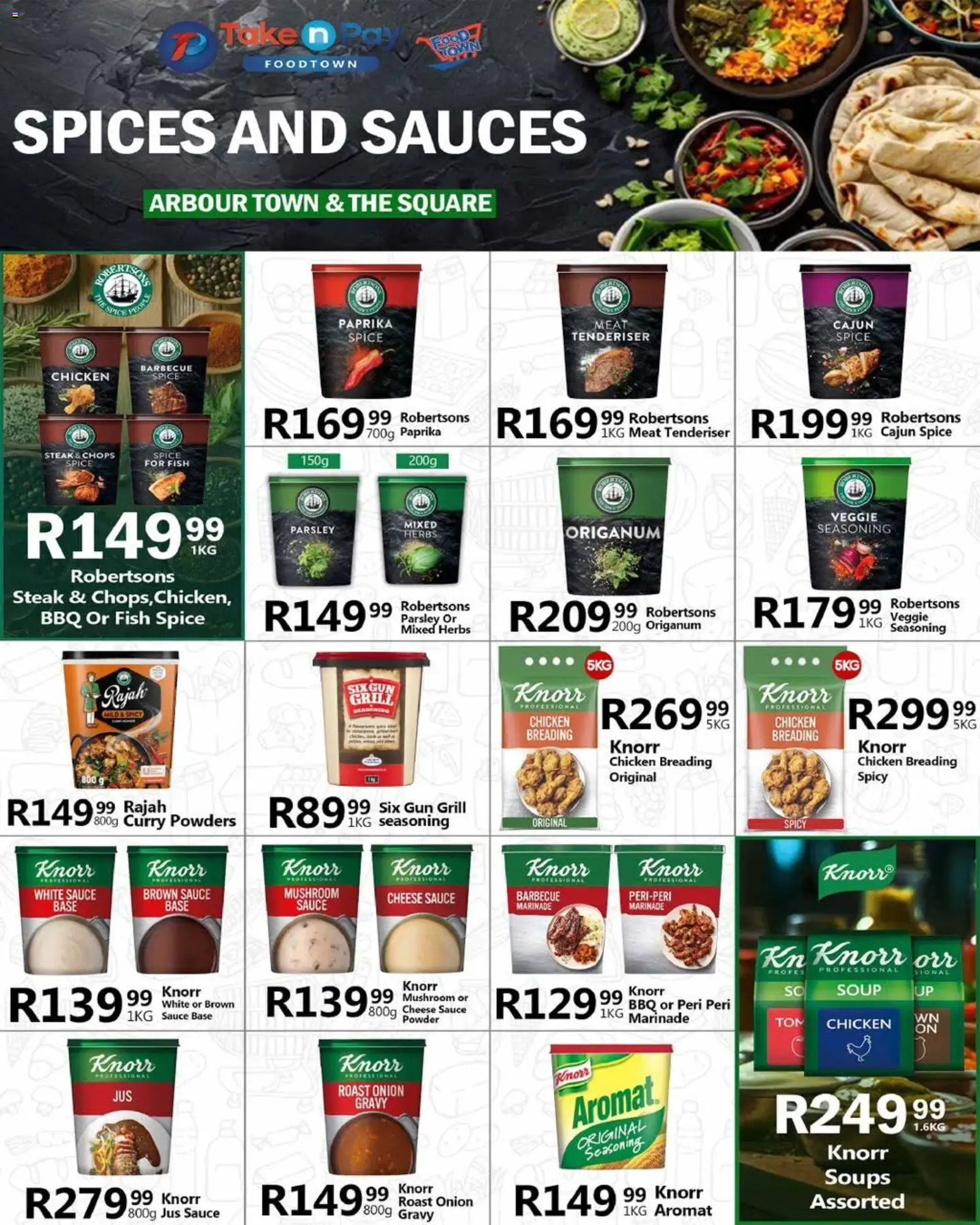 New Take n Pay catalogue – valid from 29/06/2026 | Page: 52 | Products: Steak, Powder, Marinade, Aromat