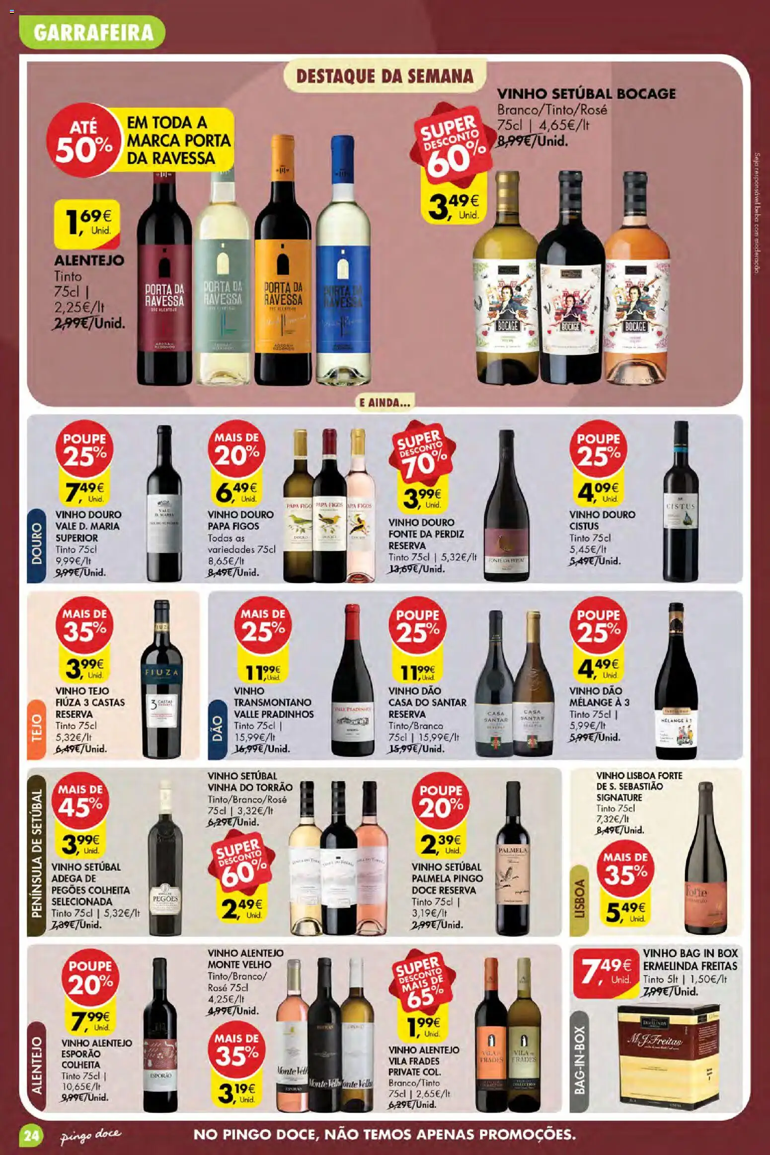 Pingo Doce Poupe Esta Semana Açores │ válido de 17/09/2026 | Página: 24 | Produtos: Porta, Figos, Papa, Vinho