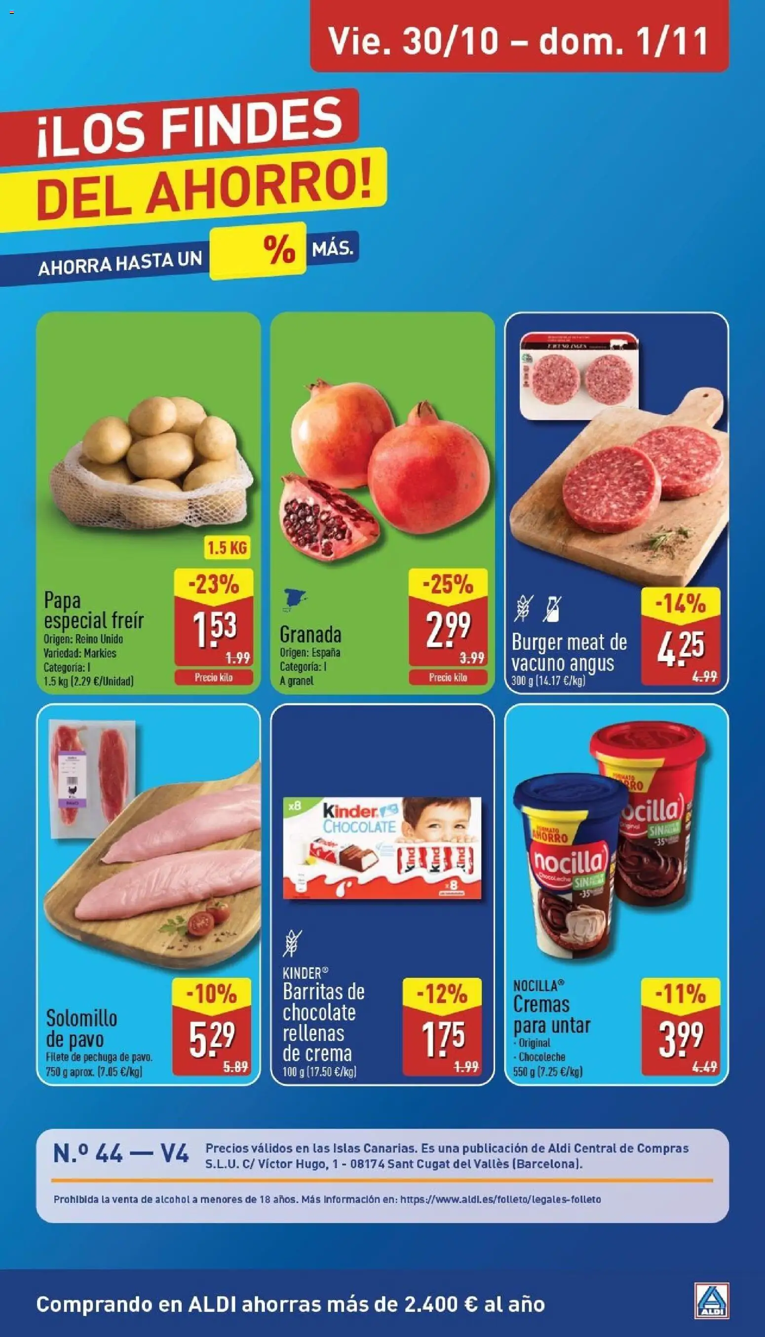 Aldi folleto Canarias │ válido desde el 26/10/2026 | Página: 36
