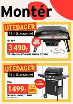 Forhåndsvisning av Montér kundeavis gyldig fra 22/06/2026 | Side: 2 | Produkter: Pizzaovn
