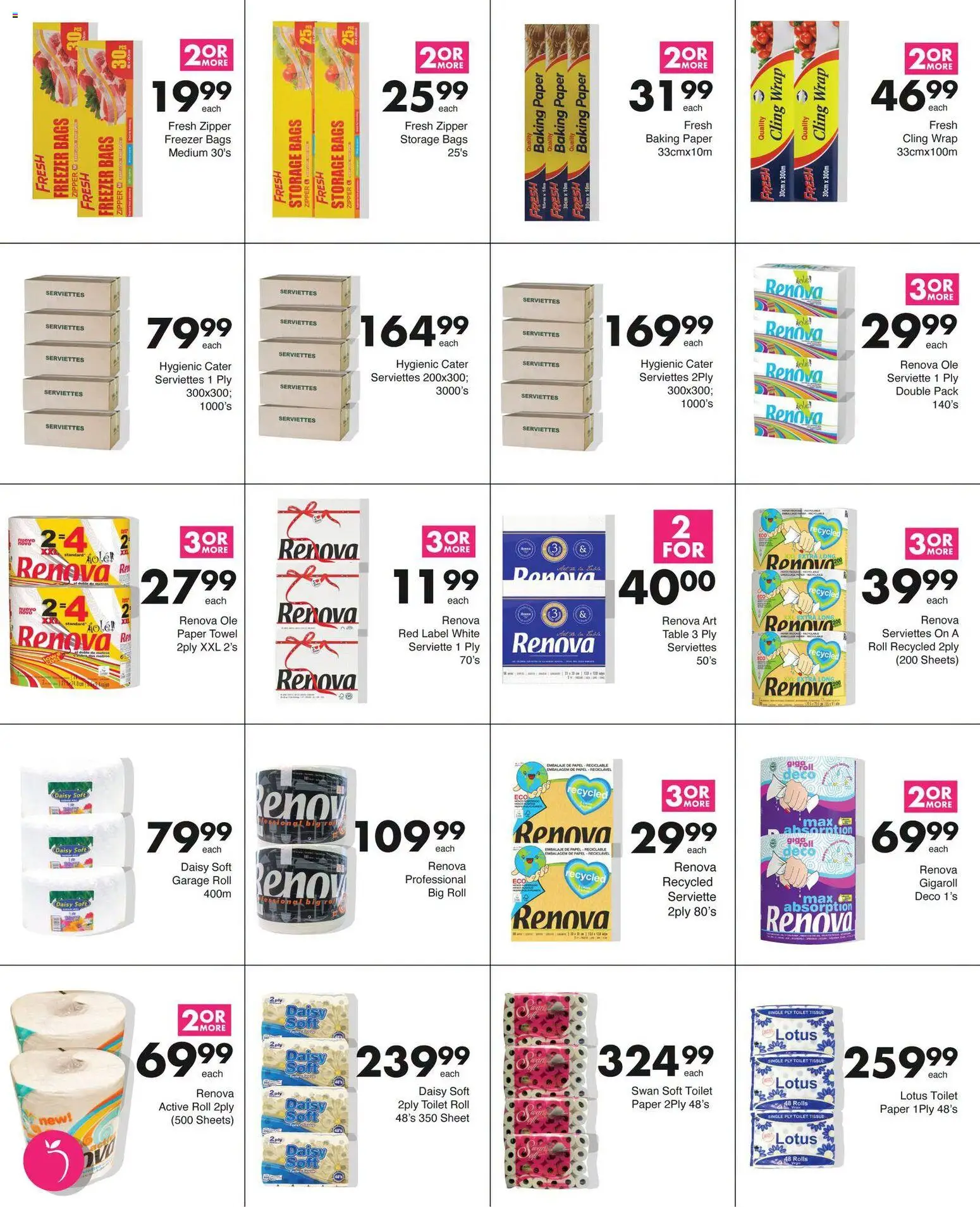 New Save catalogue – valid from 08/07/2026 | Page: 23 | Products: Freezer, Towel, Paper, Freezer bags
