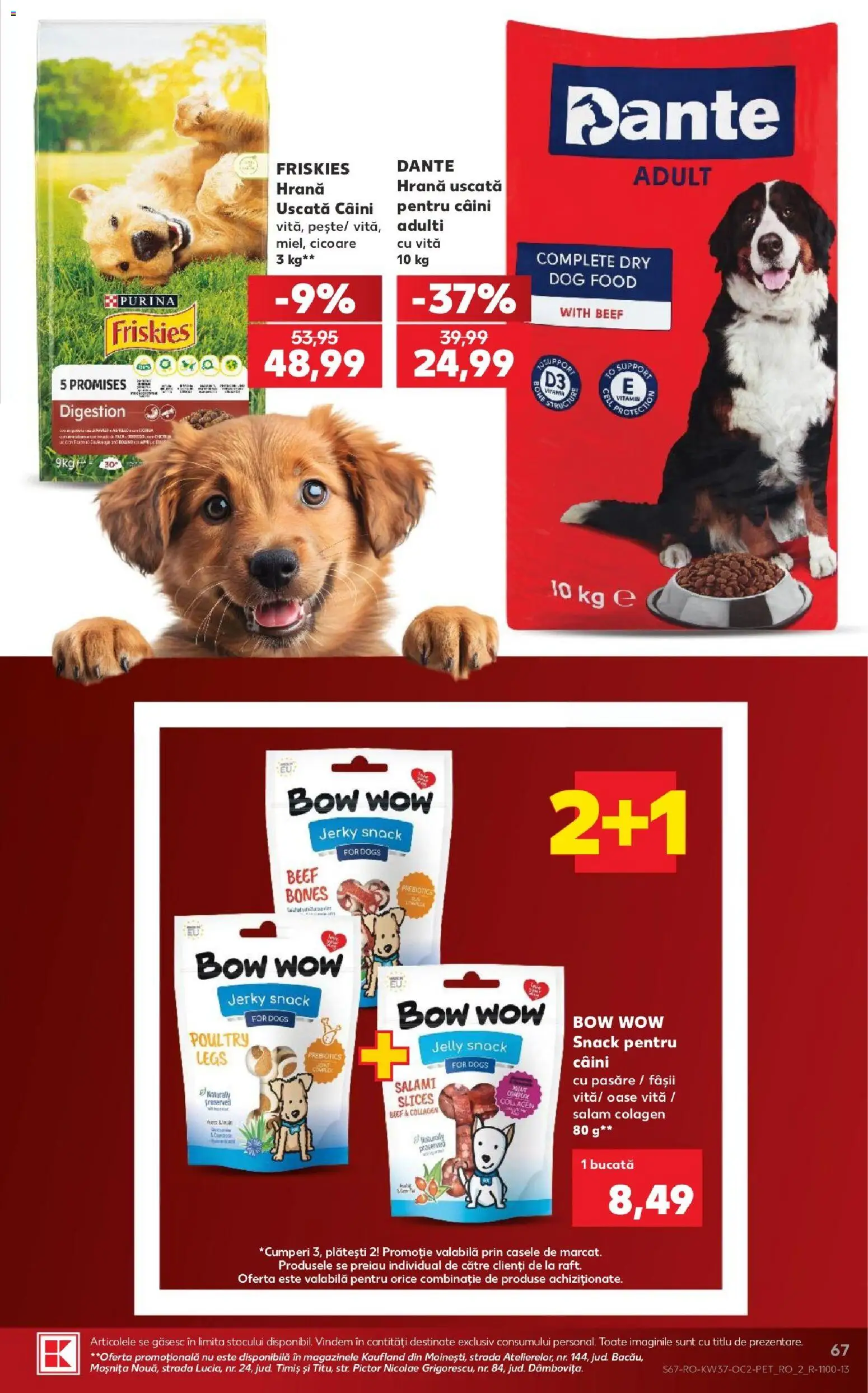 Kaufland Zalau 09.09.2026 - Revista si Oferta | Pagină: 67 | Produse: Vită, Salam