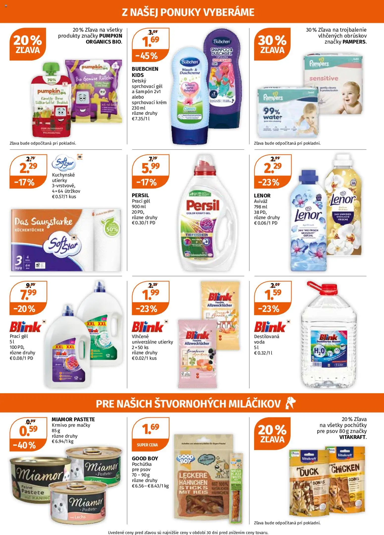 Nové Müller akcie – leták je platný od 11.06.2026 | Strana: 3 | Produkty: Persil, Šampón, Krém, Lenor