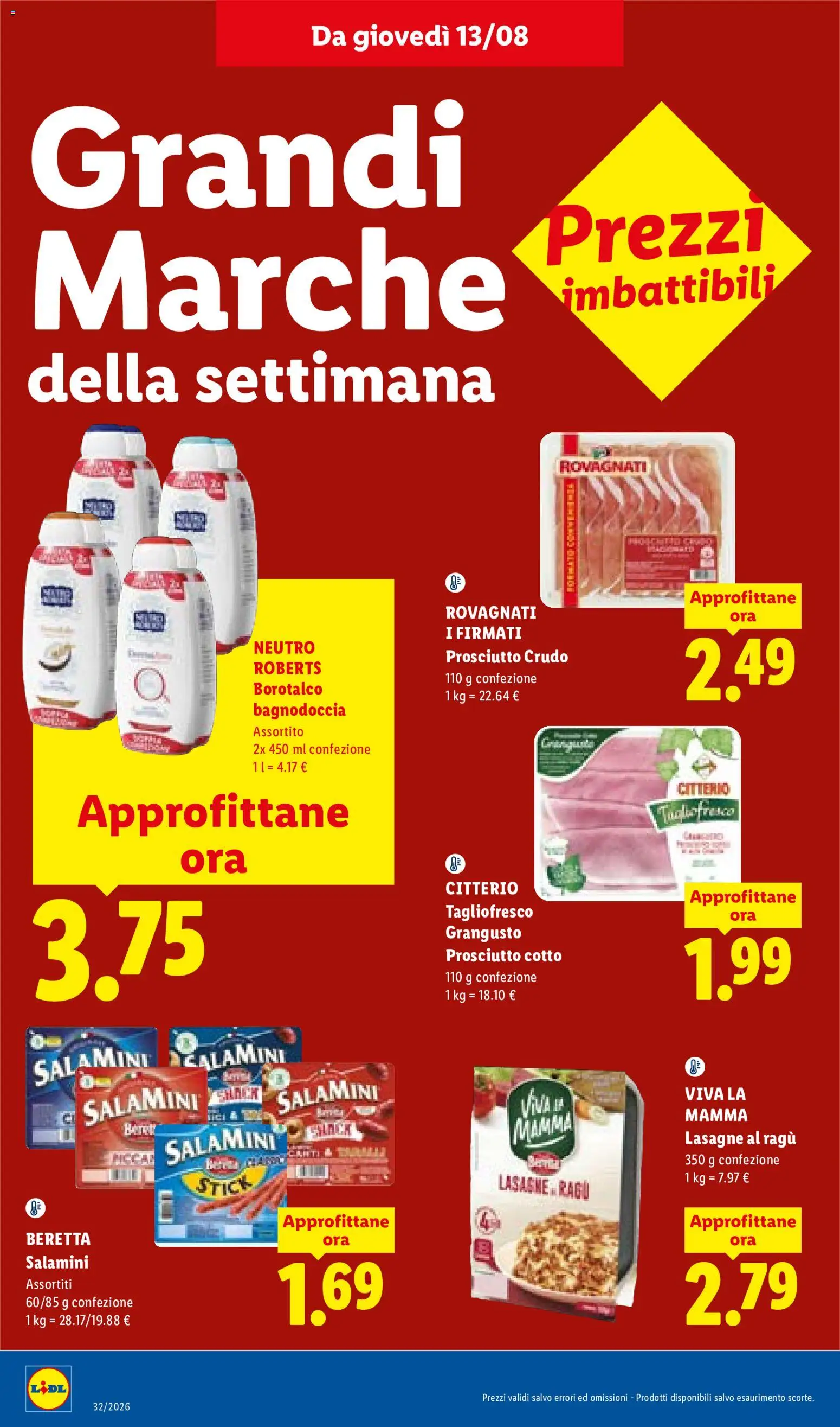 Volantino Lidl del 13/08/2026 | Pagina: 18
