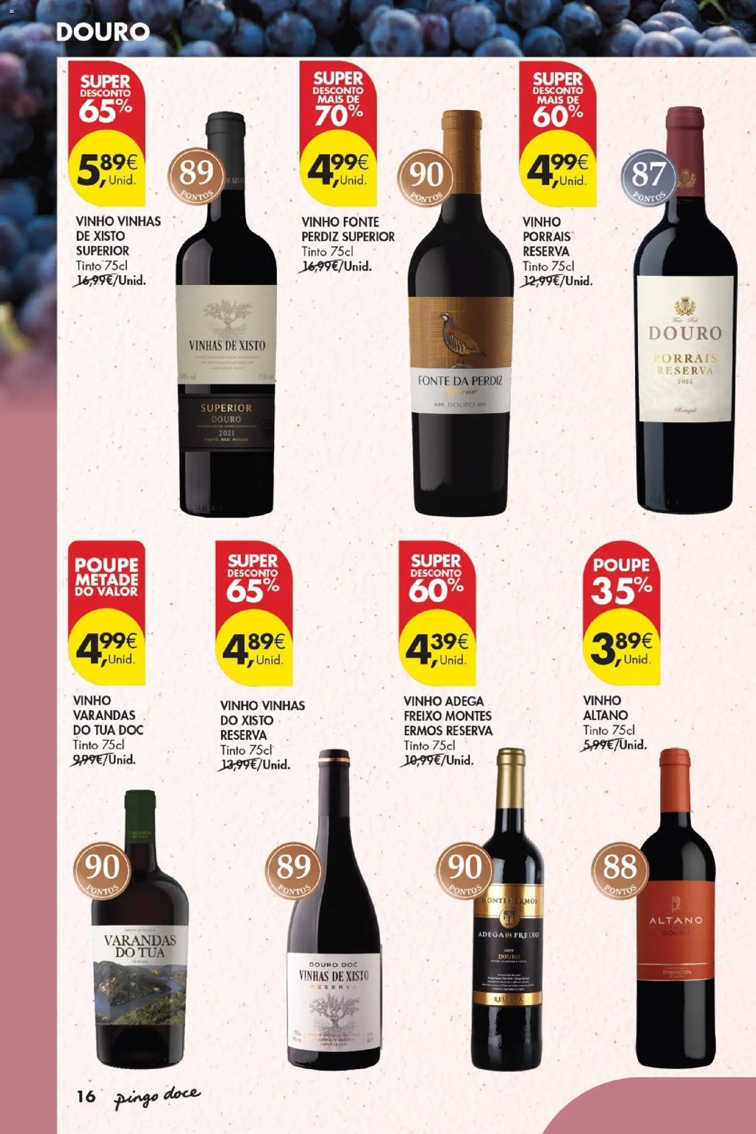 Pingo Doce - Vinhos e Sabores de Portugal Madeira │ válido de 15/09/2026 | Página: 16 | Produtos: Vinho