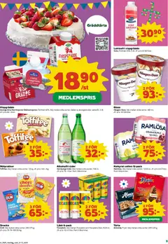 Coop - Black Friday varsel - Förhandsvisning av reklamblad från butik Coop aktuell från 15.06.2026 | Sida: 9 | Produkter: Galler, Cider, Glass, Vispgrädde