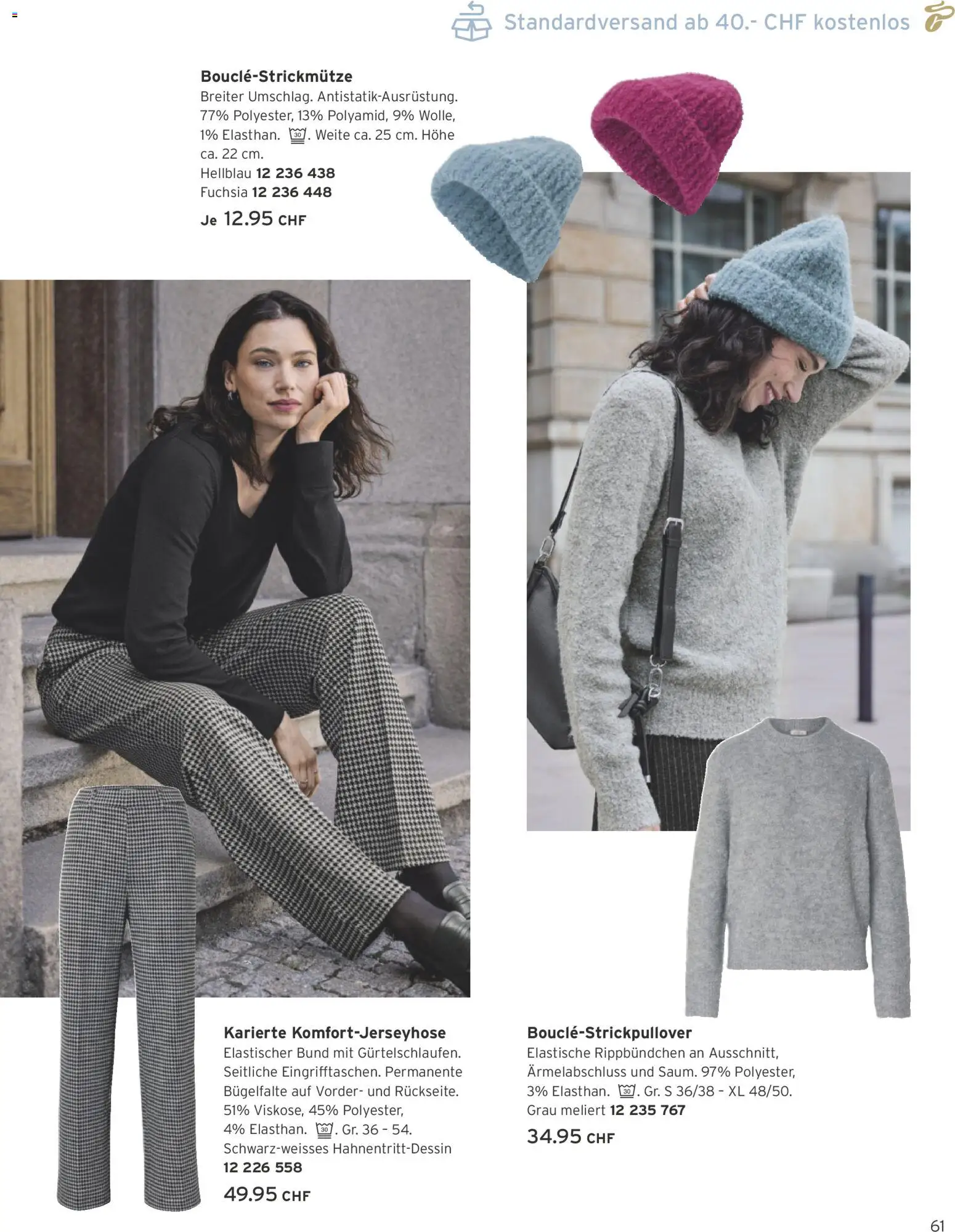 Tchibo aktionen Warme Styles – gültig ab 01.11.2026 | Seite: 61
