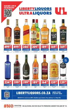 Ultra Liquors specials catalogue – valid from 01.05.2026