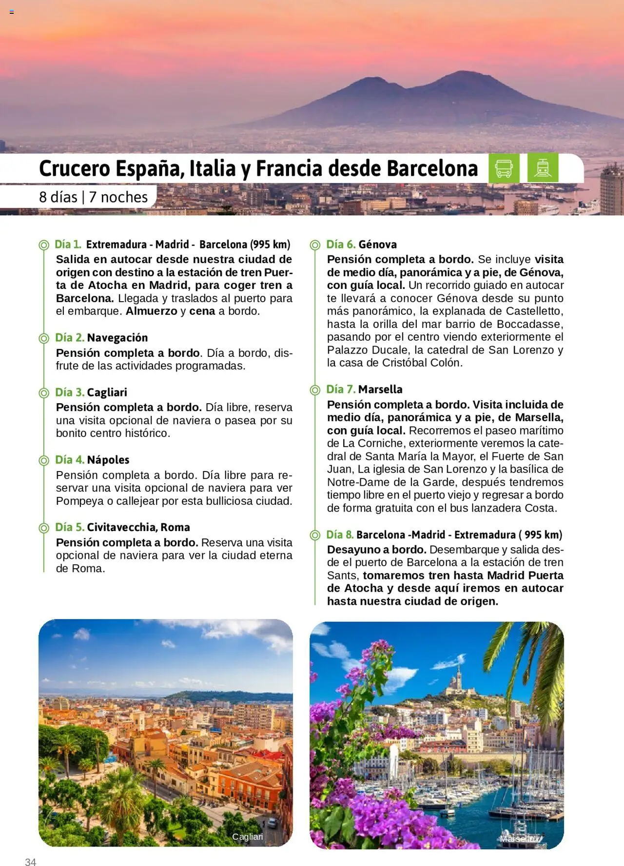 Viajes El Corte Inglés - Catálogo Junta de Extremadura │ válido desde el 01.03.2025 | Página: 34 | Productos: Té, Navegación