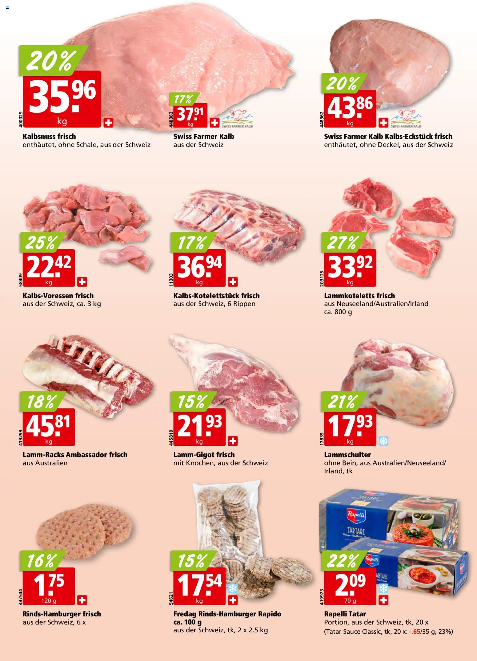 Aligro aktionen Schlieren, Gossau SG, Frauenfeld, Rapperswil-Jona, Sargans, Bern – gültig ab 18.05.2026 | Seite: 8