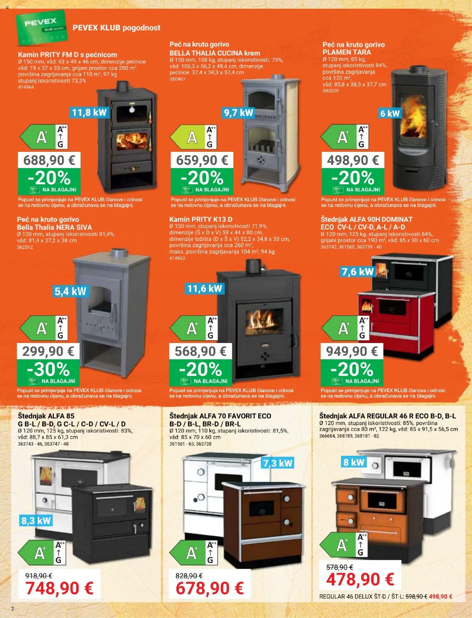 Pevex katalog | vrijedi od 22.10.2026 | Stranica: 2