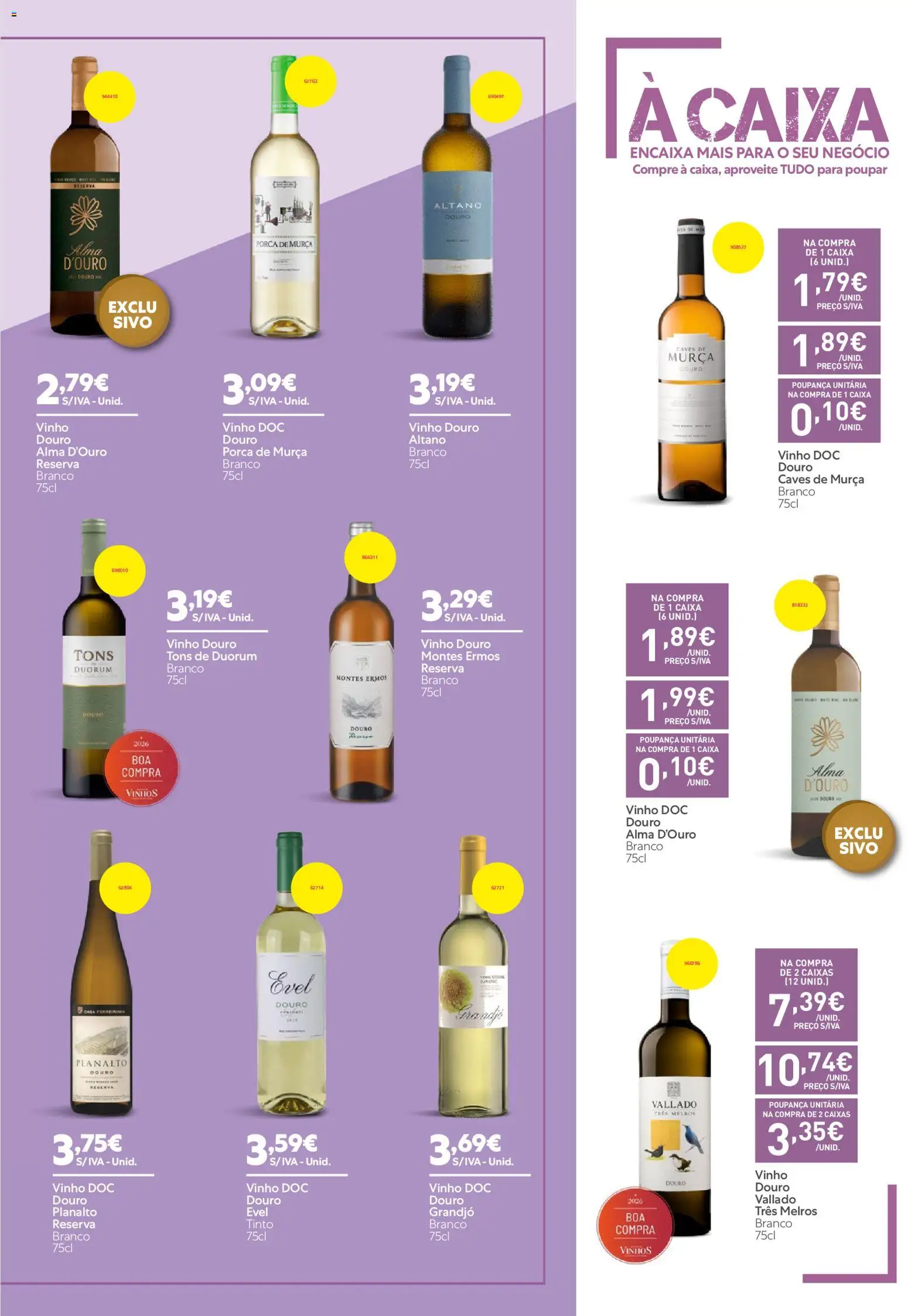 Recheio - Catálogo de Vinhos, Destilados e Cervejas │ válido de 28.05.2026 | Página: 15 | Produtos: Caixa, Vinho