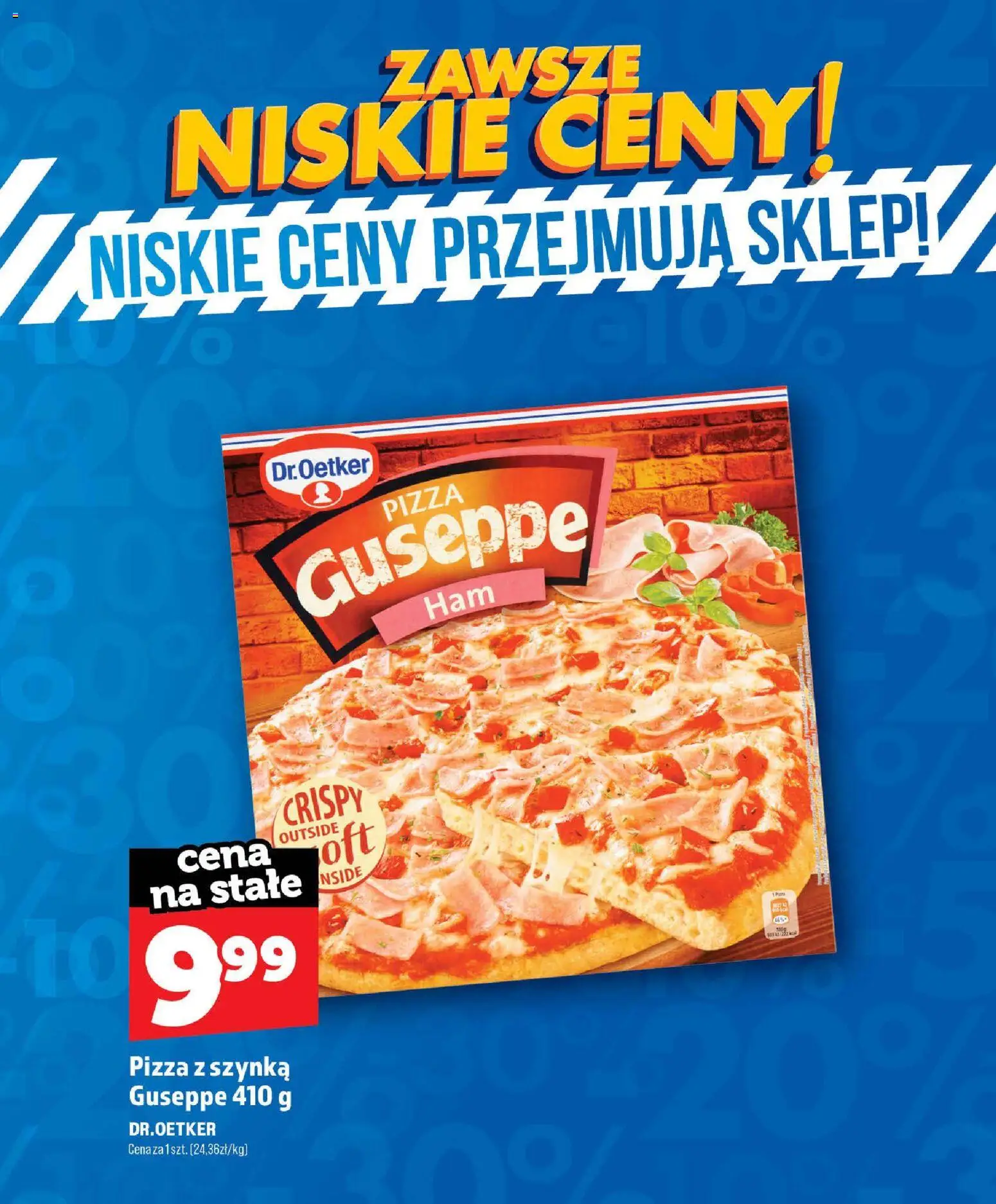 Topaz gazetka - Zawsze Niskie Ceny od 01.07.2026 | Strona: 40 | Produkty: Pizza guseppe, Szynka, Pizza