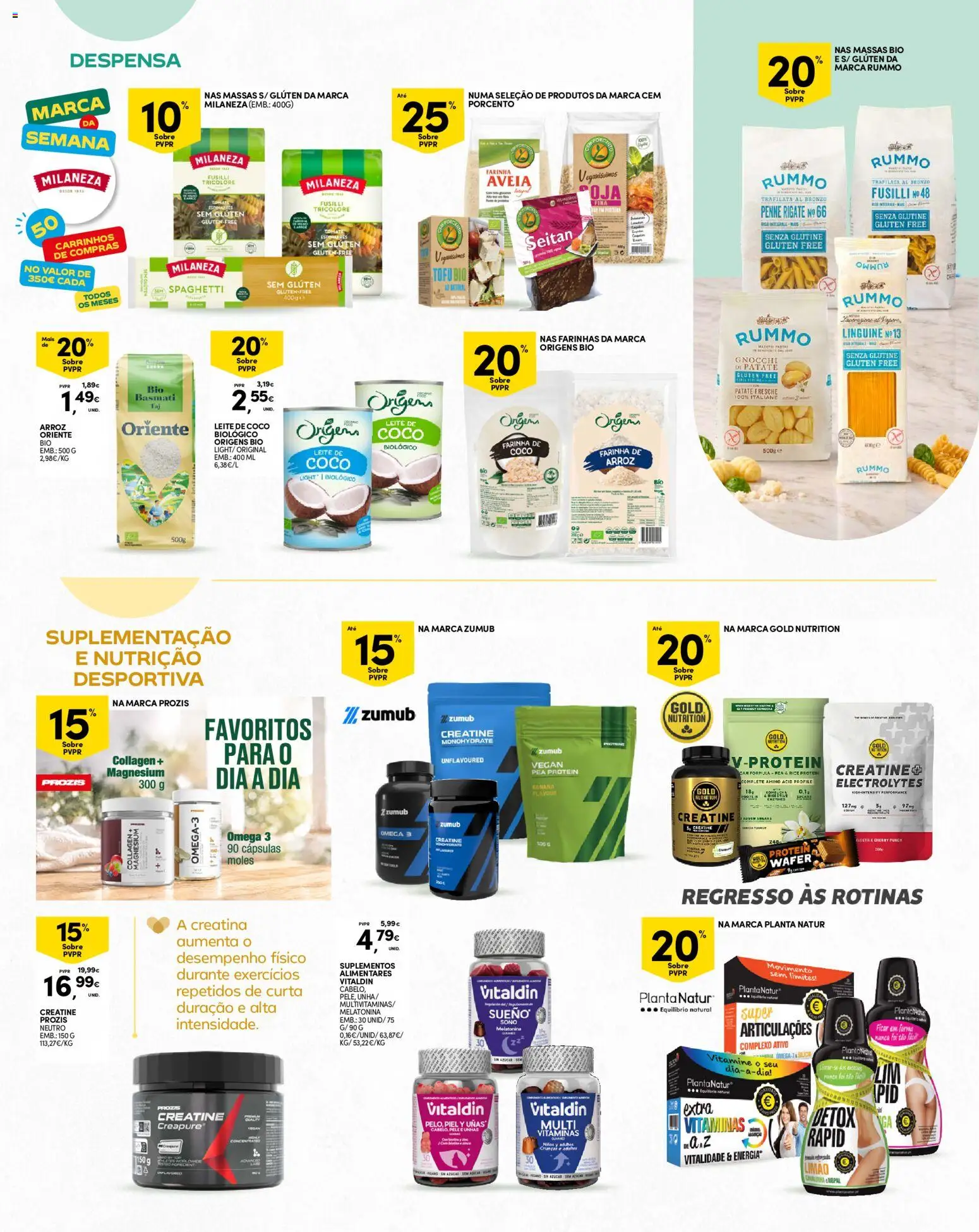 Continente folheto Madeira │ válido de 20/10/2026 | Página: 17 | Produtos: Aveia, Tofu, Leite, Leite de coco