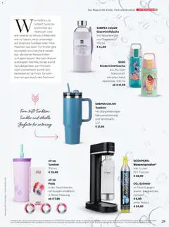 Interspar Mein Zuhause Magazin  ab 07.04.2026 gültig | Seite: 29 | Produkte: Wasser, Tisch