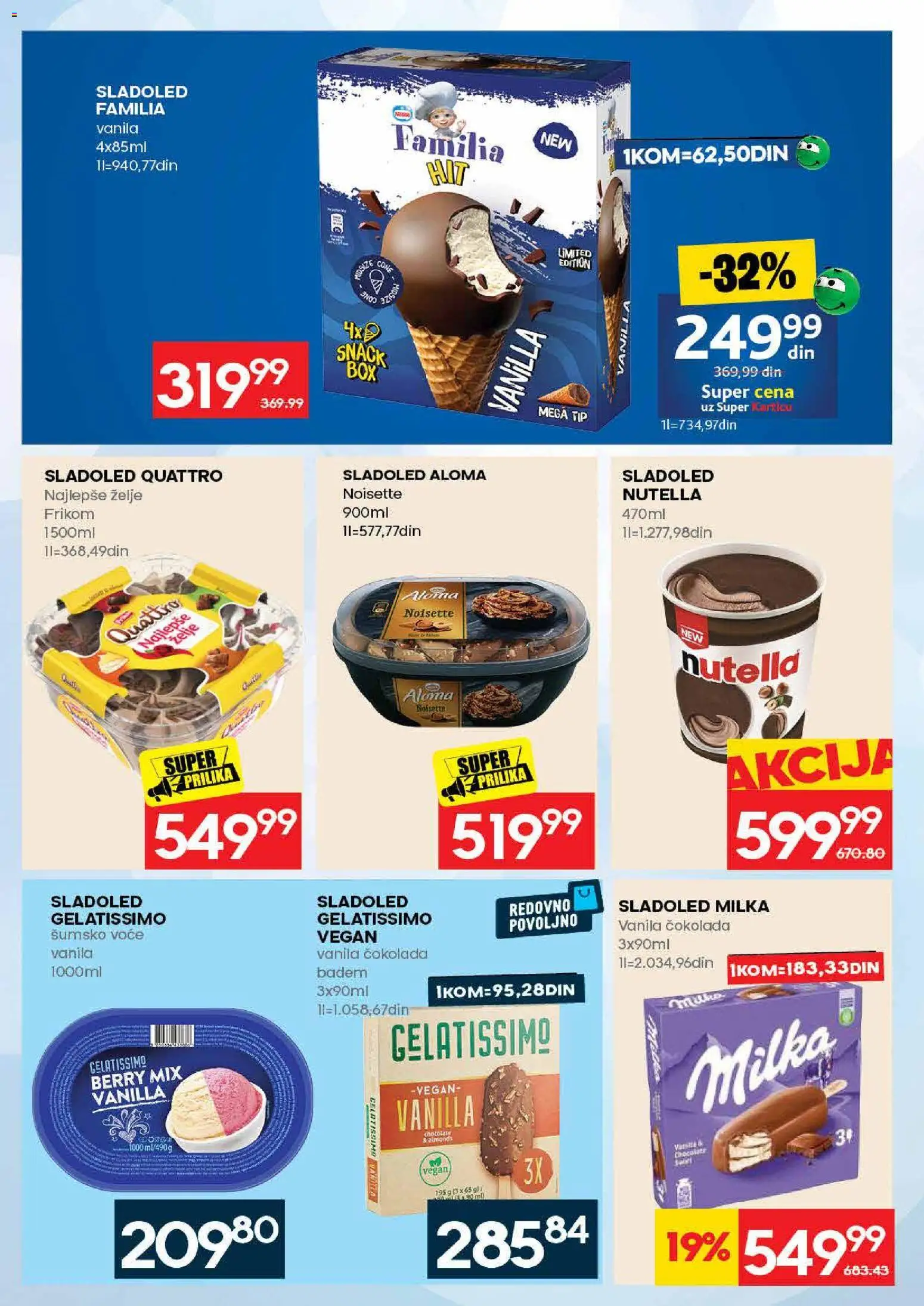 Roda katalog - važi od 28.05.2026 | Strana: 12 | Proizvode: Milka, Badem, Čokolada, Nutella