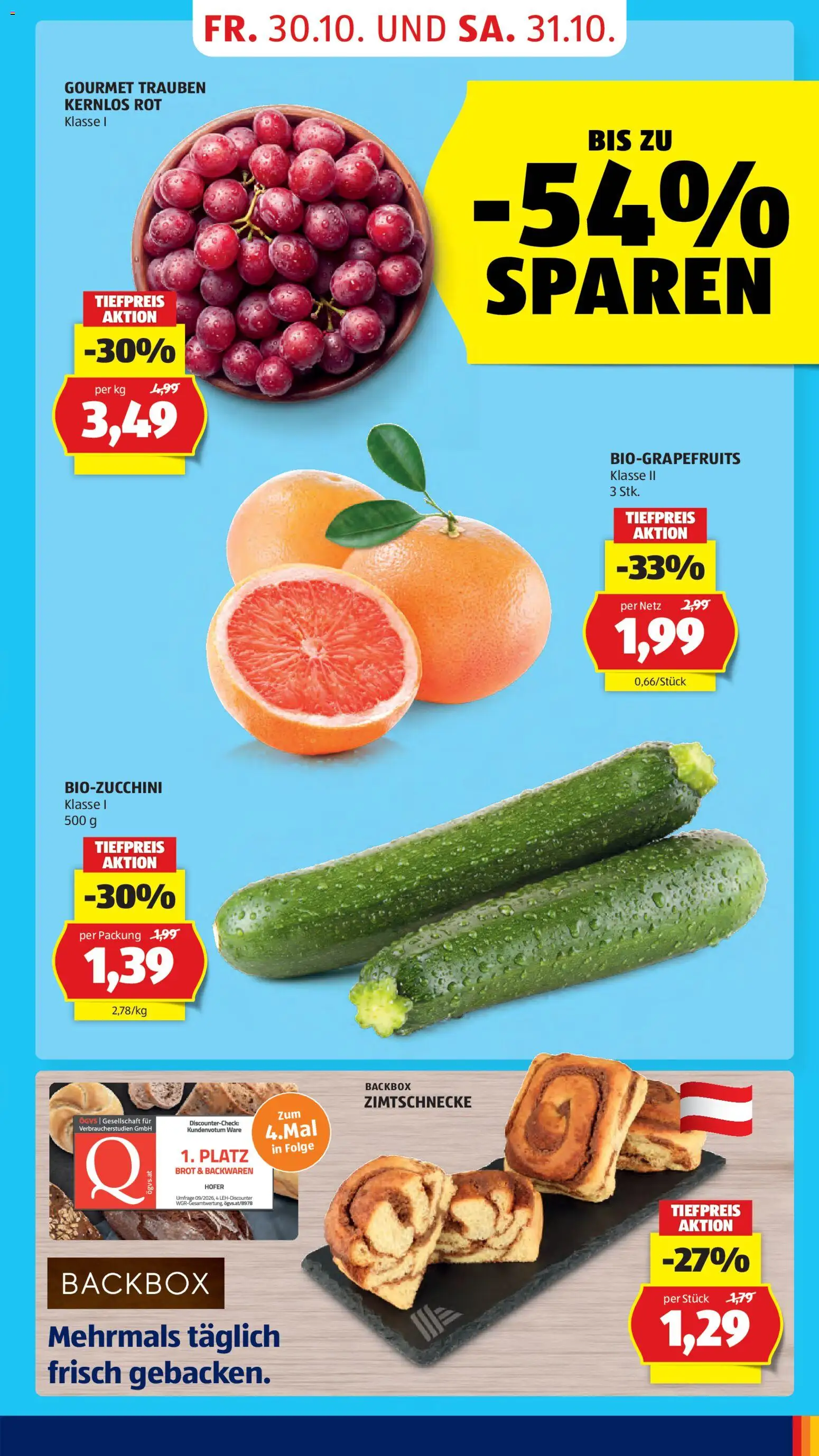 Hofer Flugblatt gültig ab 30.10.2026 | Seite: 11