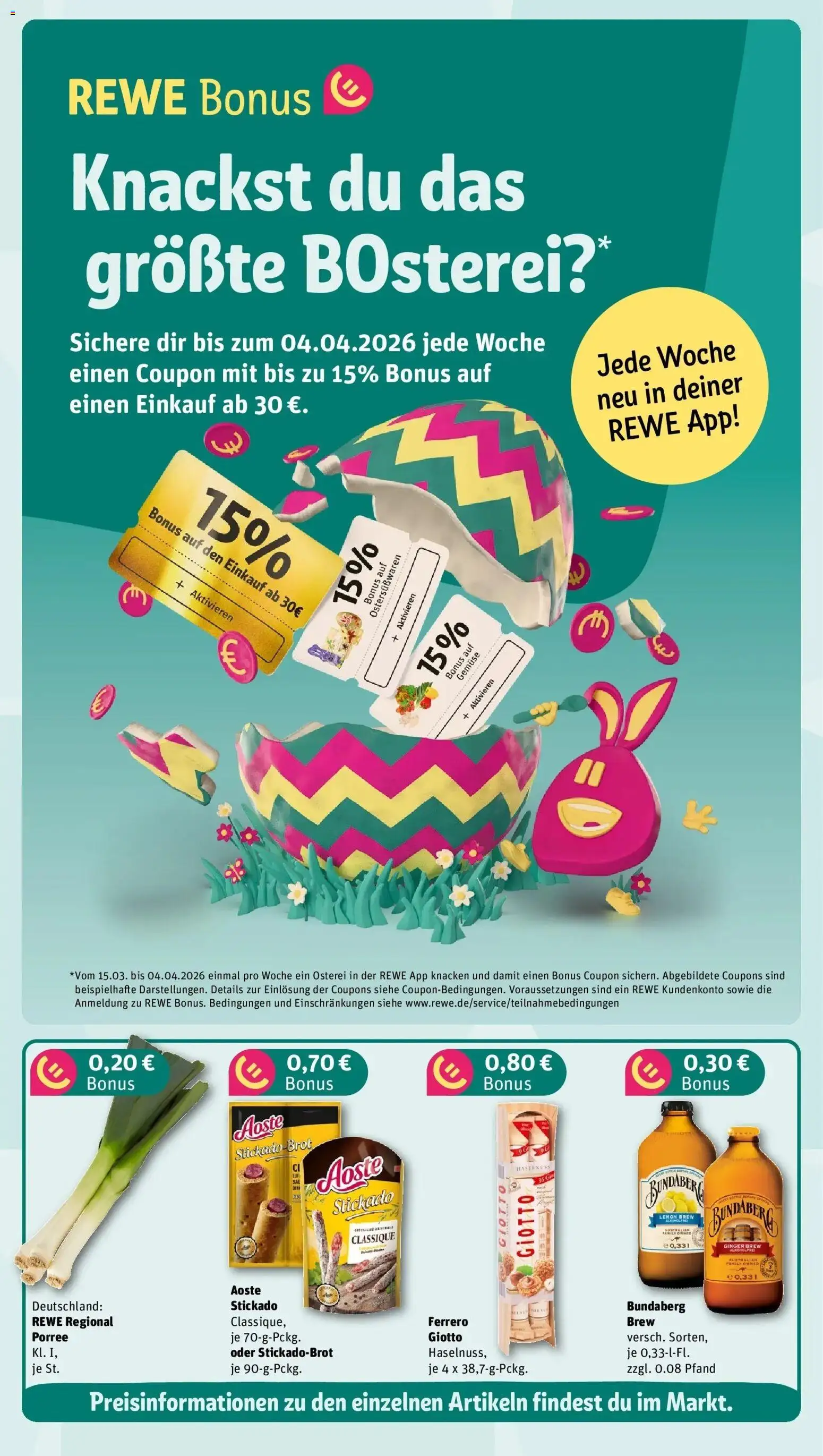 Rewe Prospekt Bad Orb	 – gültig ab 23.03.2026 | Seite: 3 | Produkte: Gemüse