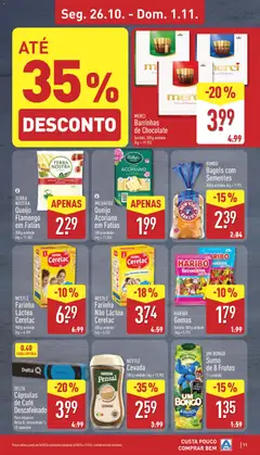 Pré-visualização NESTLÉ Farinha Não Láctea Cerelac, 600 g unidade válido de 26/10/2026 | Página: 11 | Produtos: Cápsulas, Gomas haribo, Queijo, Nestlé