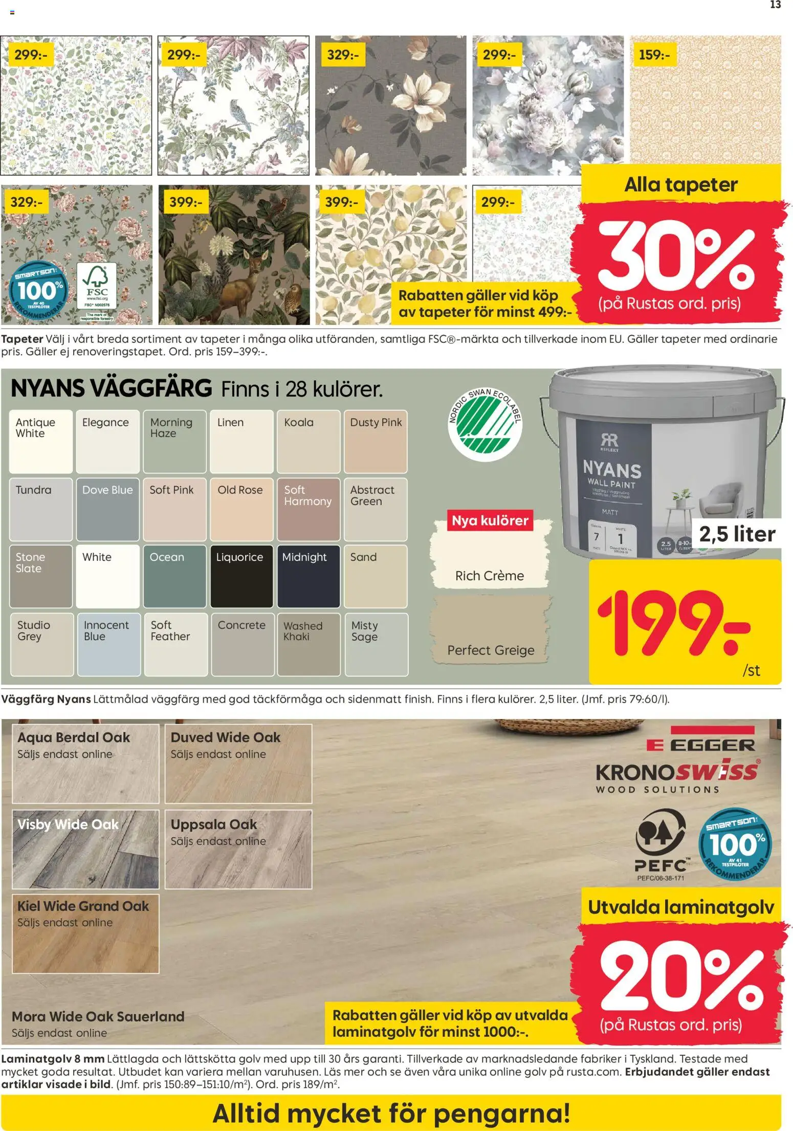 Rusta reklamblad aktuell från 31/08/2026 | Sida: 13 | Produkter: Galler