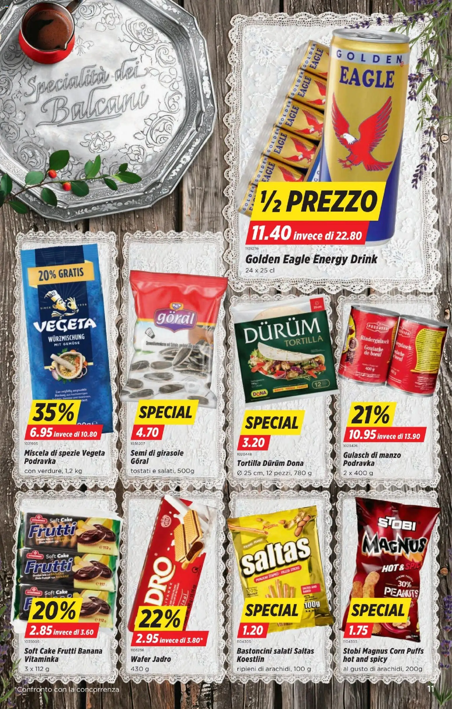 Denner aktionen IT – gültig ab 21.05.2026 | Seite: 11 | Produkte: Gemüse