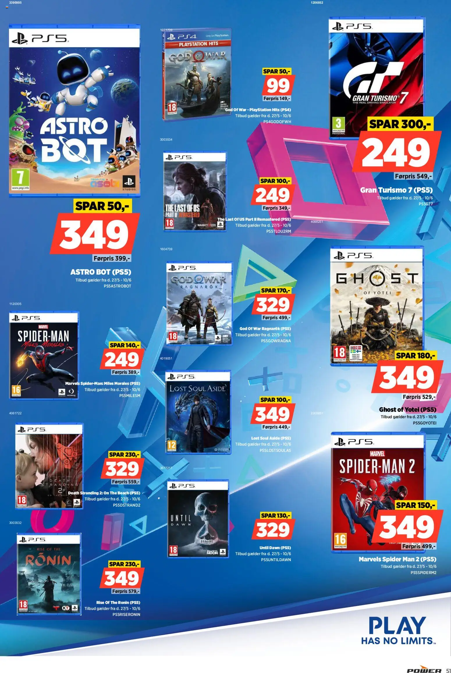 Power tilbudsavis – gyldig fra 22.05.2026 | Side: 51 | Produkter: Playstation