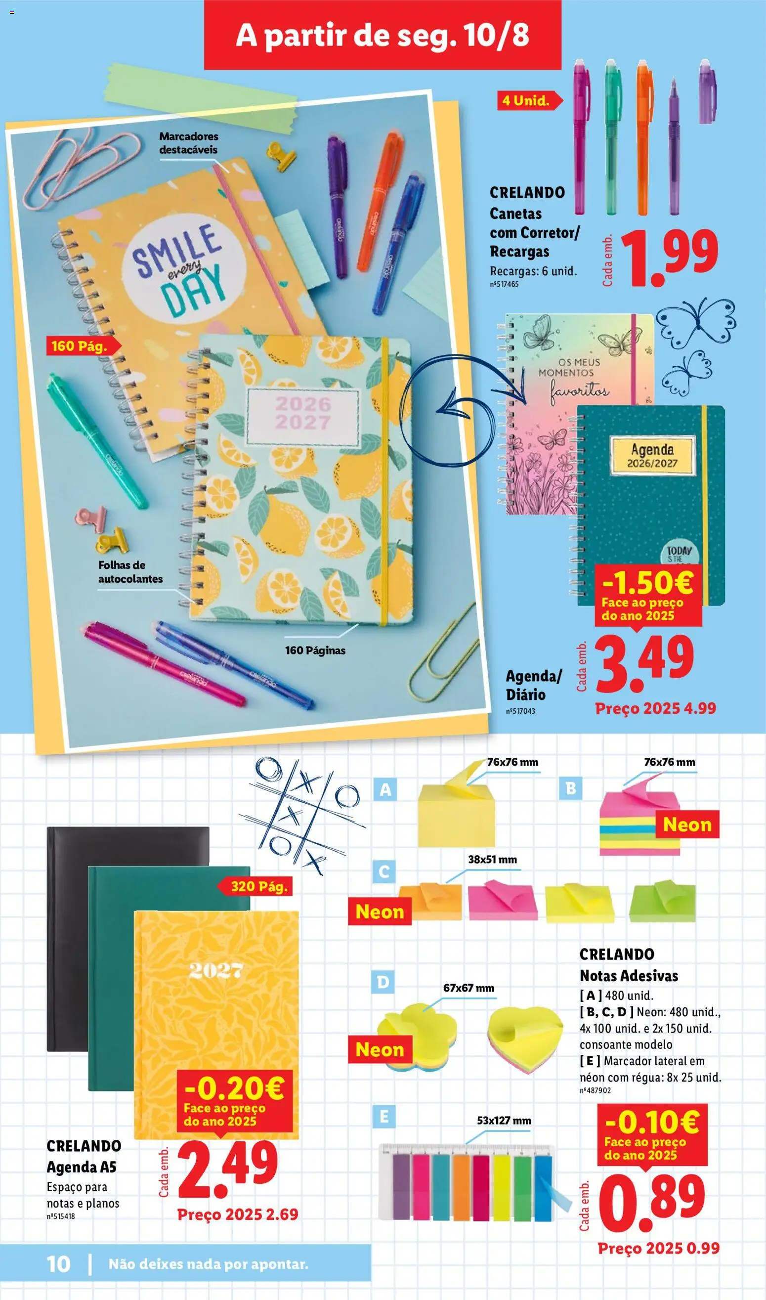 Lidl Folheto Especial │ válido de 10/08/2026 | Página: 10 | Produtos: Corretor, Notebook