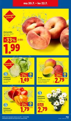 Lidl-mainoslehti voimassa 16/07/2026 alkaen | Sivu: 23