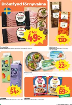 Coop Daglivs erbjudanden - Förhandsvisning av reklamblad från butik Coop Daglivs aktuell från 05/10/2026 | Sida: 6 | Produkter: Galler, Smörgåspålägg, Skinka, Bönor