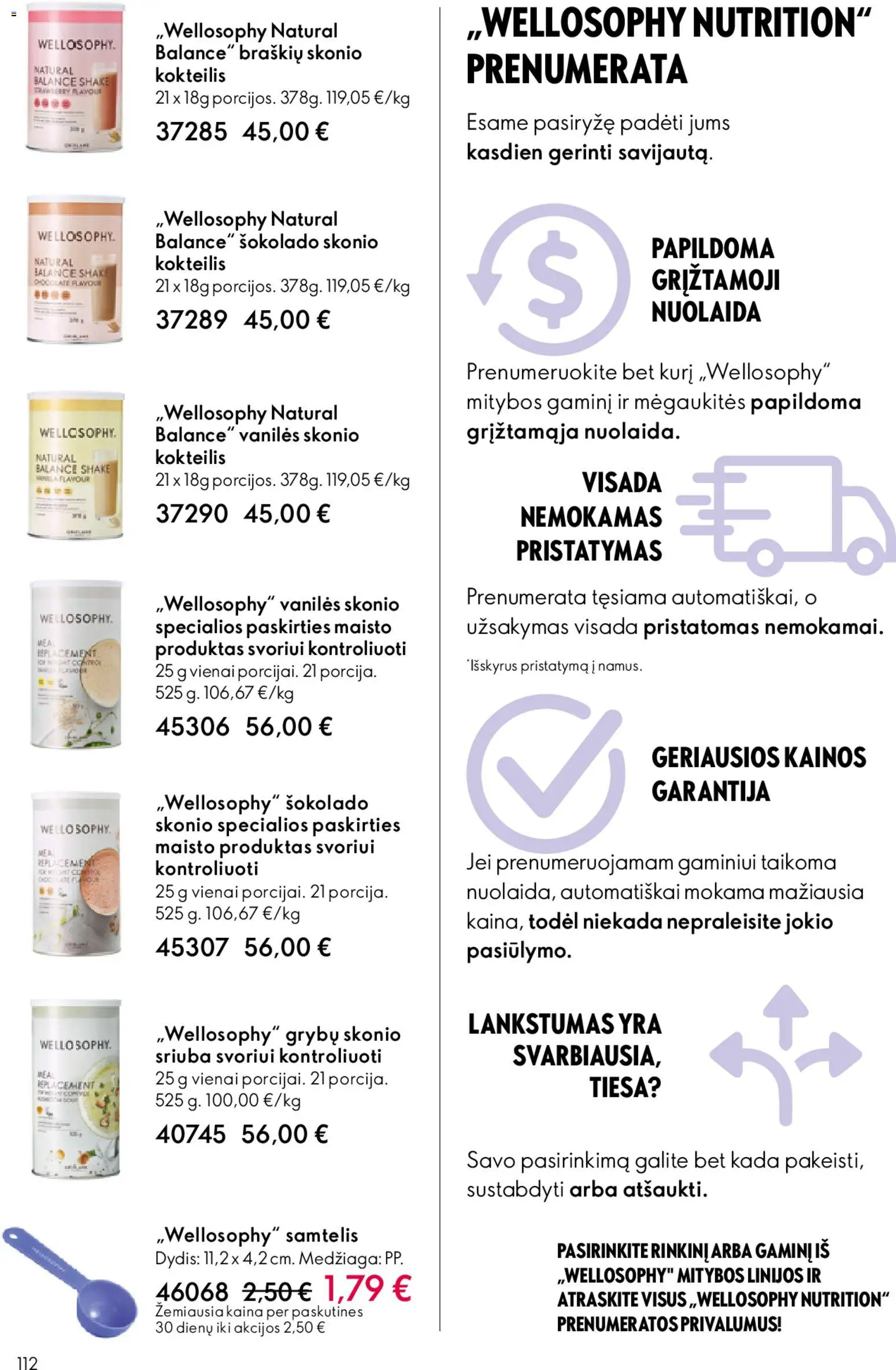 Oriflame akcijos nuo 22.04.2026 | Puslapis: 112