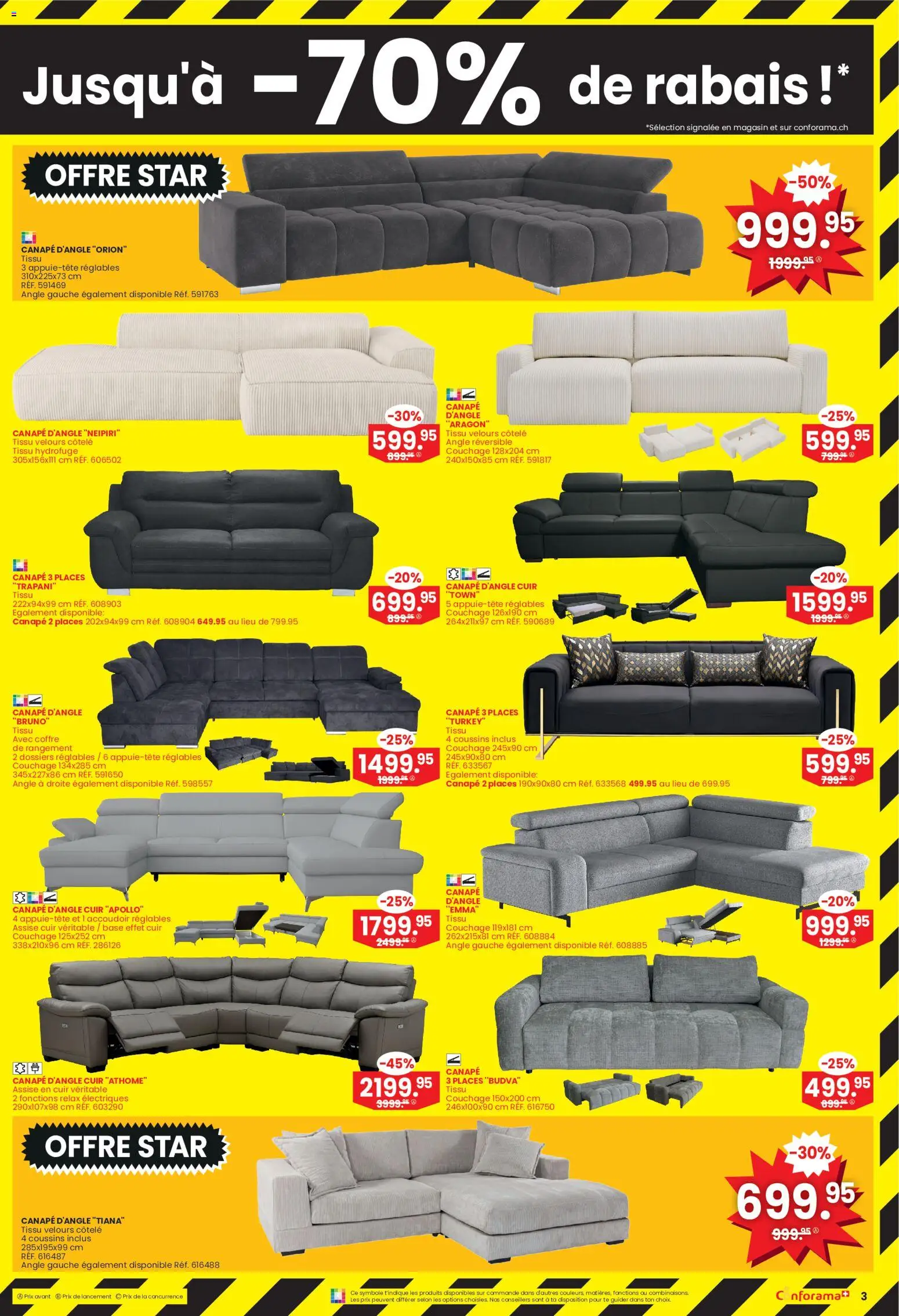 Conforama aktionen FR – gültig ab 08.07.2026 | Seite: 3