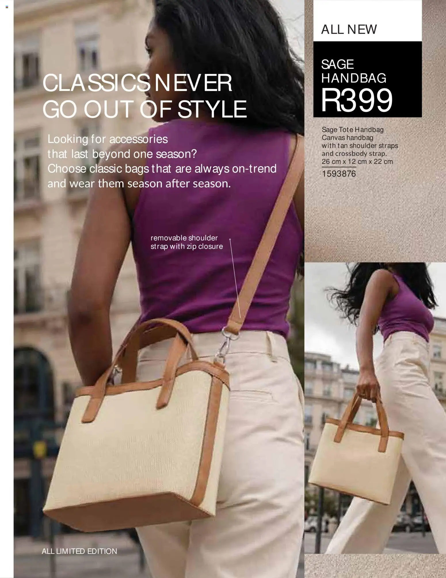 New Avon catalogue – valid from 01/10/2026 | Page: 119 | Products: Handbag, Canvas