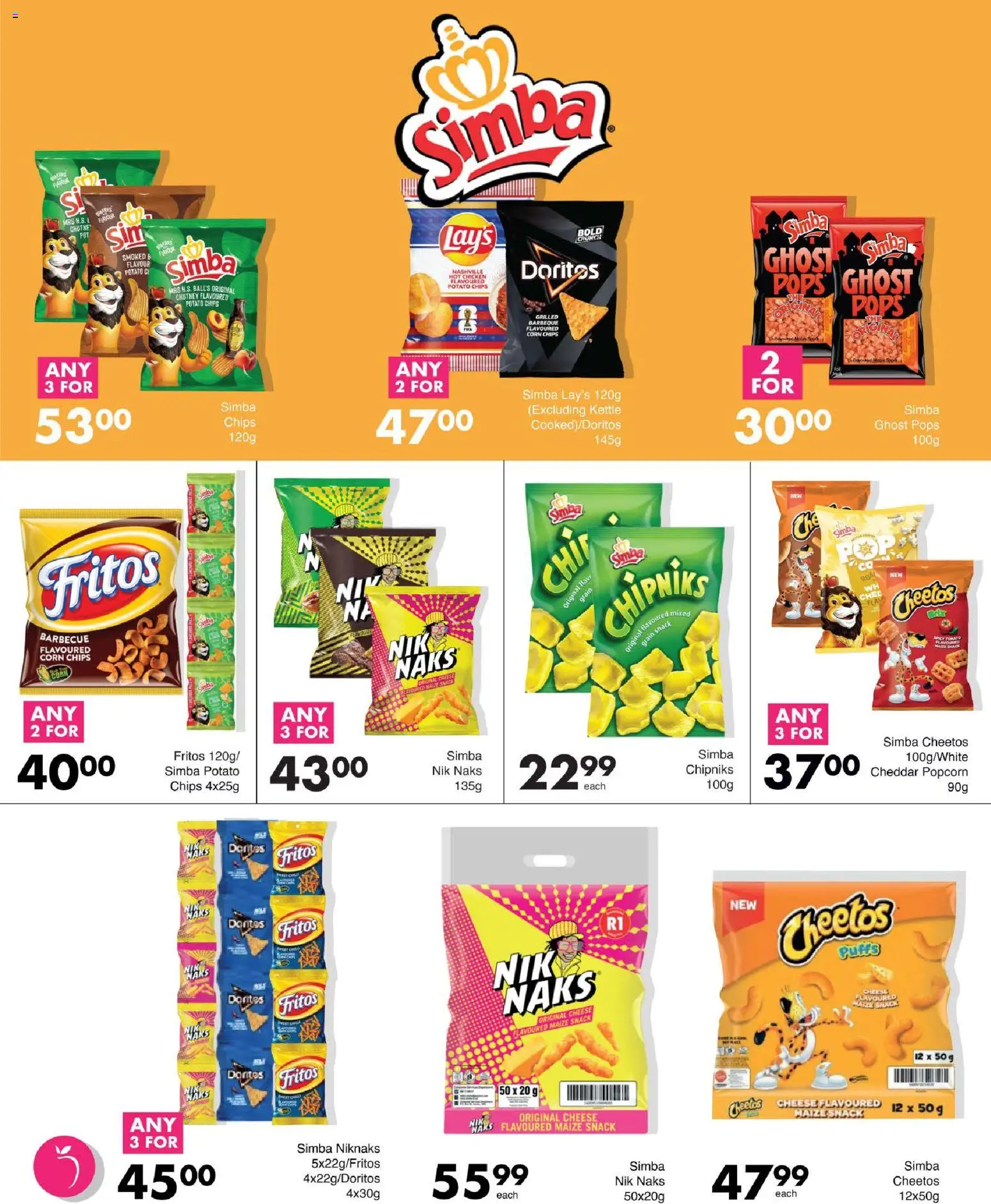 New Save catalogue – valid from 27/08/2026 | Page: 40 | Products: Chutney, Cheese, Popcorn, Cheddar