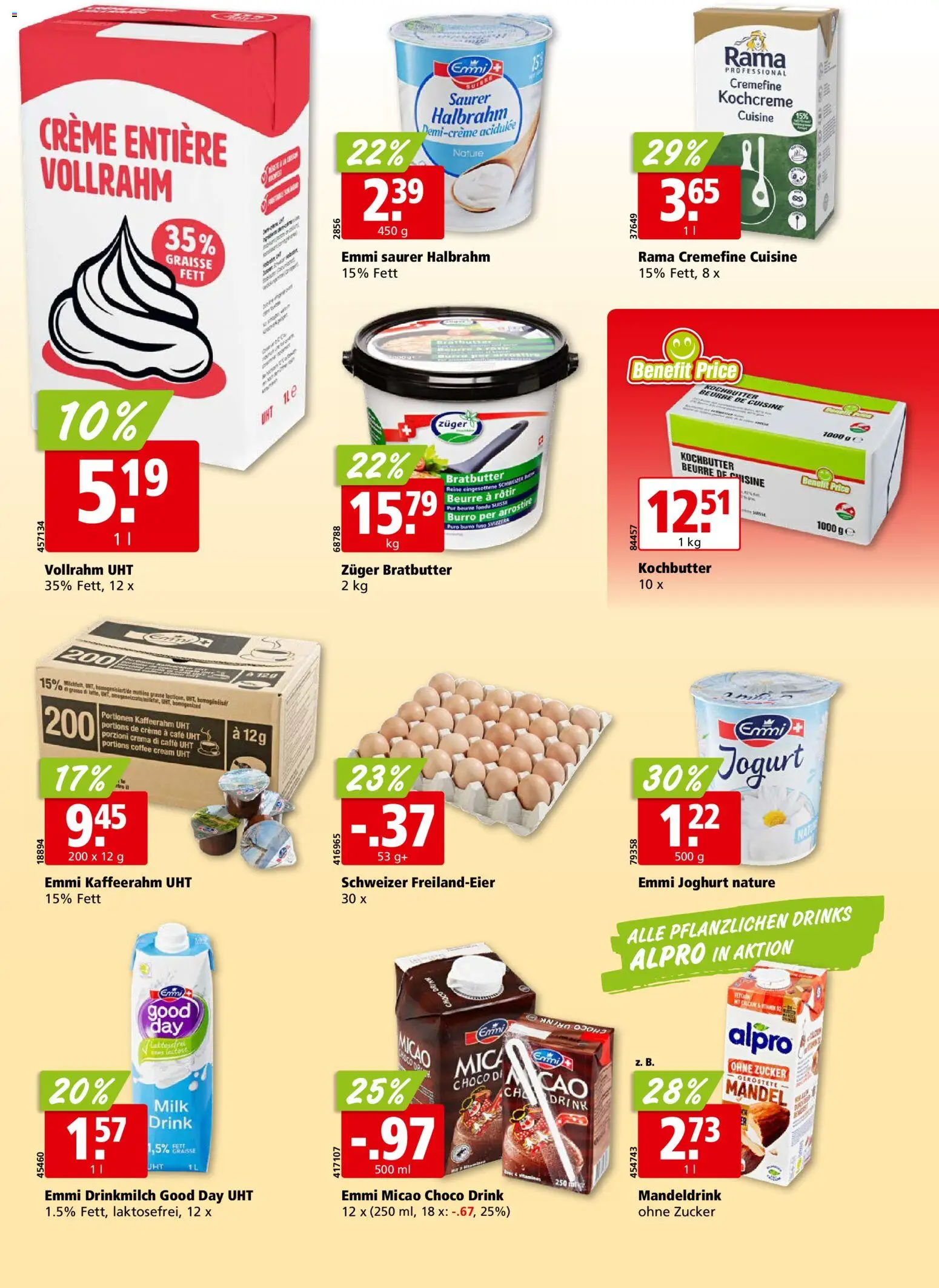 Aligro aktionen – gültig ab 01.06.2026 | Seite: 14 | Produkte: Joghurt, Saurer Halbrahm, Zucker, Creme