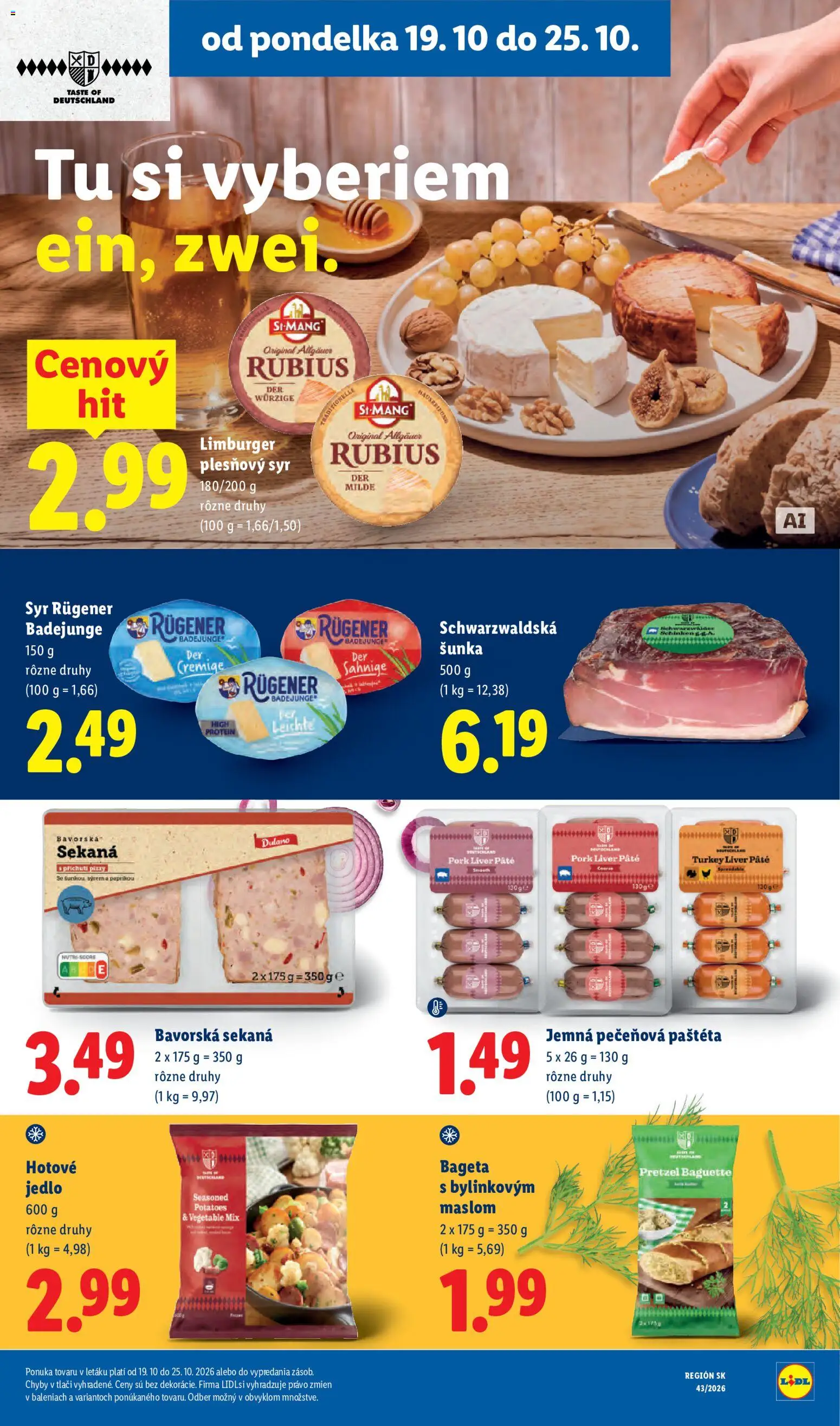Nové Lidl akcie – leták je platný od 19.10.2026 | Strana: 17