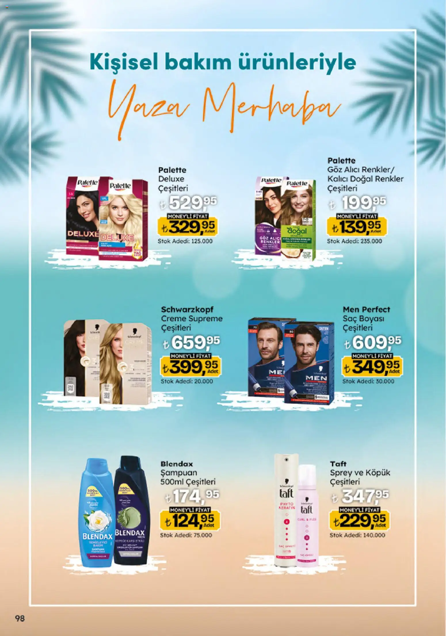 Migros Katalog - 5M Migroskop Dijital - 09 Temmuz 2026 tarihinden itibaren geçerlidir | Sayfa: 98 | Ürünler: Şampuan