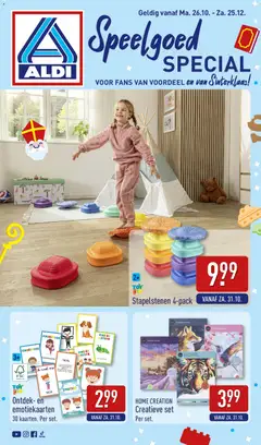 Aldi folder - Speelgoed - Voorbeeld van een folder van Aldi, geldig van 26-10-2026