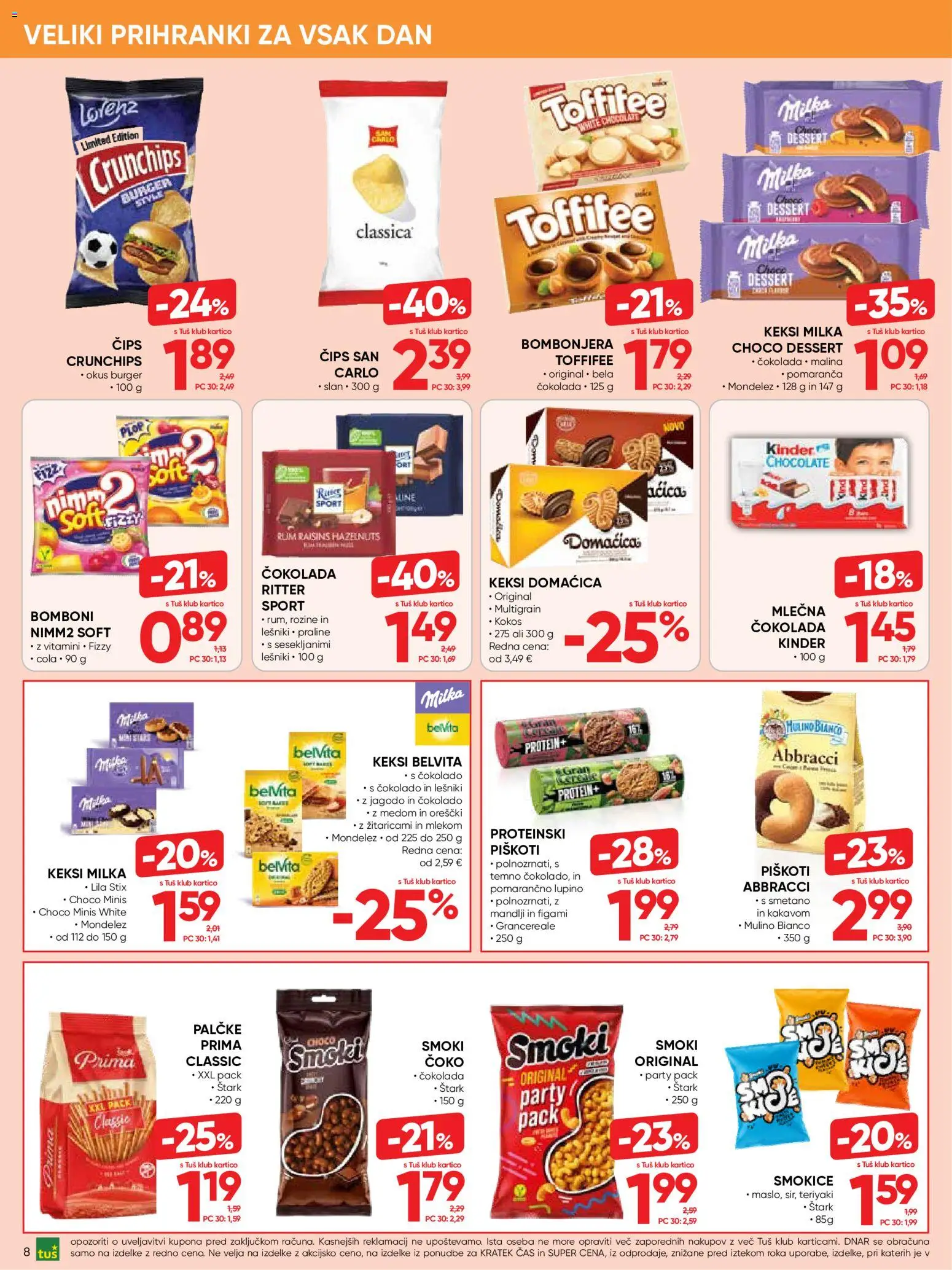 Novi Tuš katalog ponudbe – veljaven od 03.06.2026 | Stran: 8