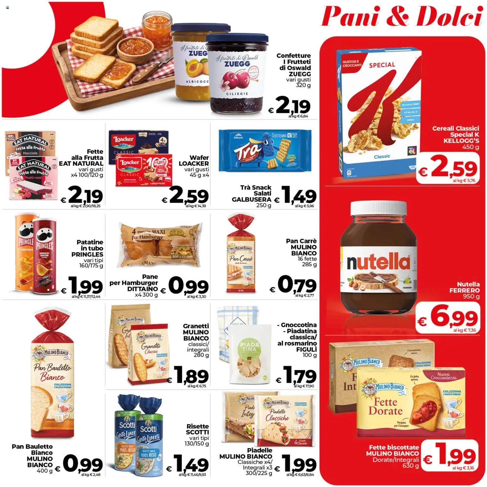 Volantino COOP del 09.06.2026 | Pagina: 17 | Prodotti: Riso, Frutta, Nutella, Fette biscottate