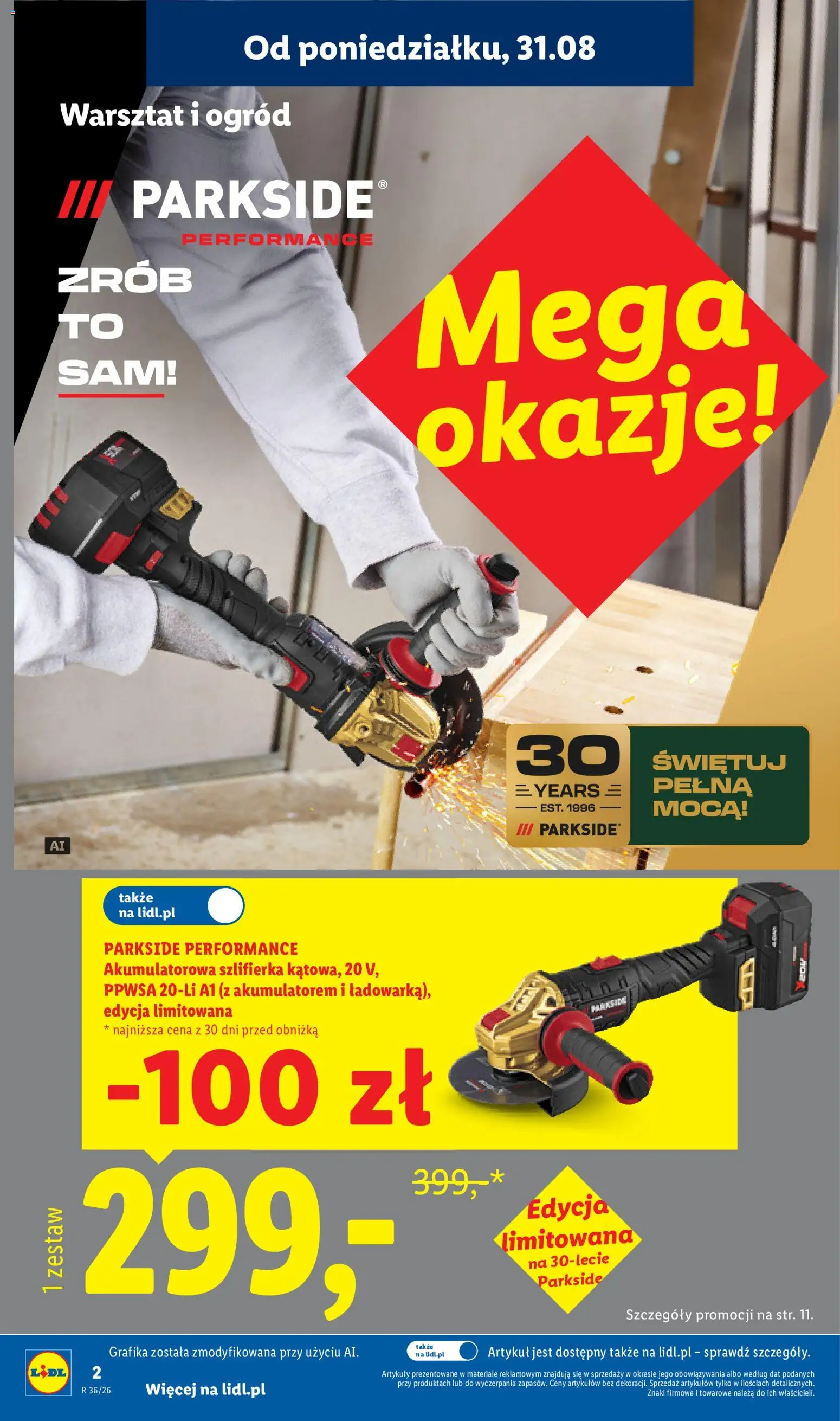 Lidl Polsko katalog od 31.08.2026 | Strana: 2 | Produkty: Parkside