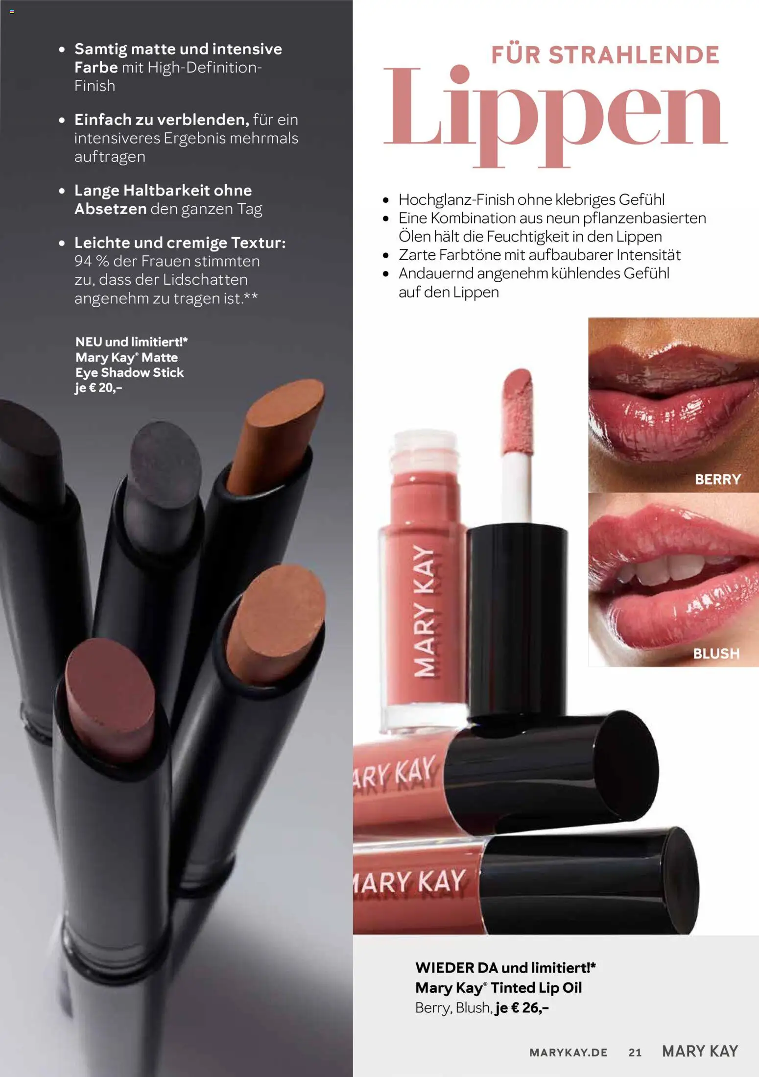 Mary Kay Katalog – gültig ab 16.07.2026 | Seite: 21