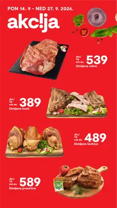 Matijevic katalog - pregled Matijevic kataloga - važi od 14.09.2026 | Strana: 17 | Proizvode: Dimljena rebra