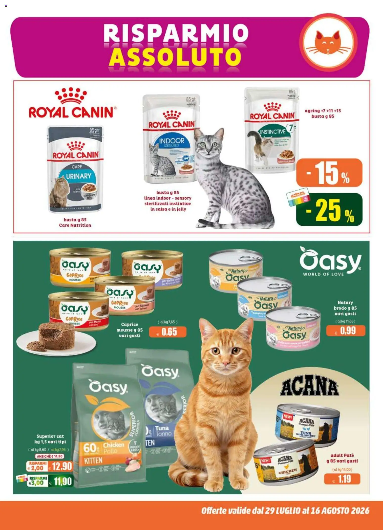 Volantino Elite Supermercati del 29/07/2026 | Pagina: 11 | Prodotti: Paté, Pollo, Salsa, Tonno