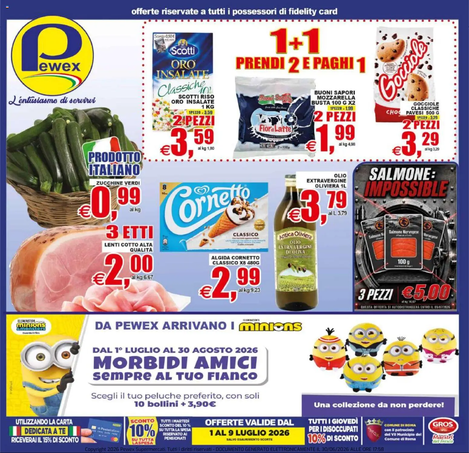 Volantino Pewex del 01/07/2026 | Pagina: 1
