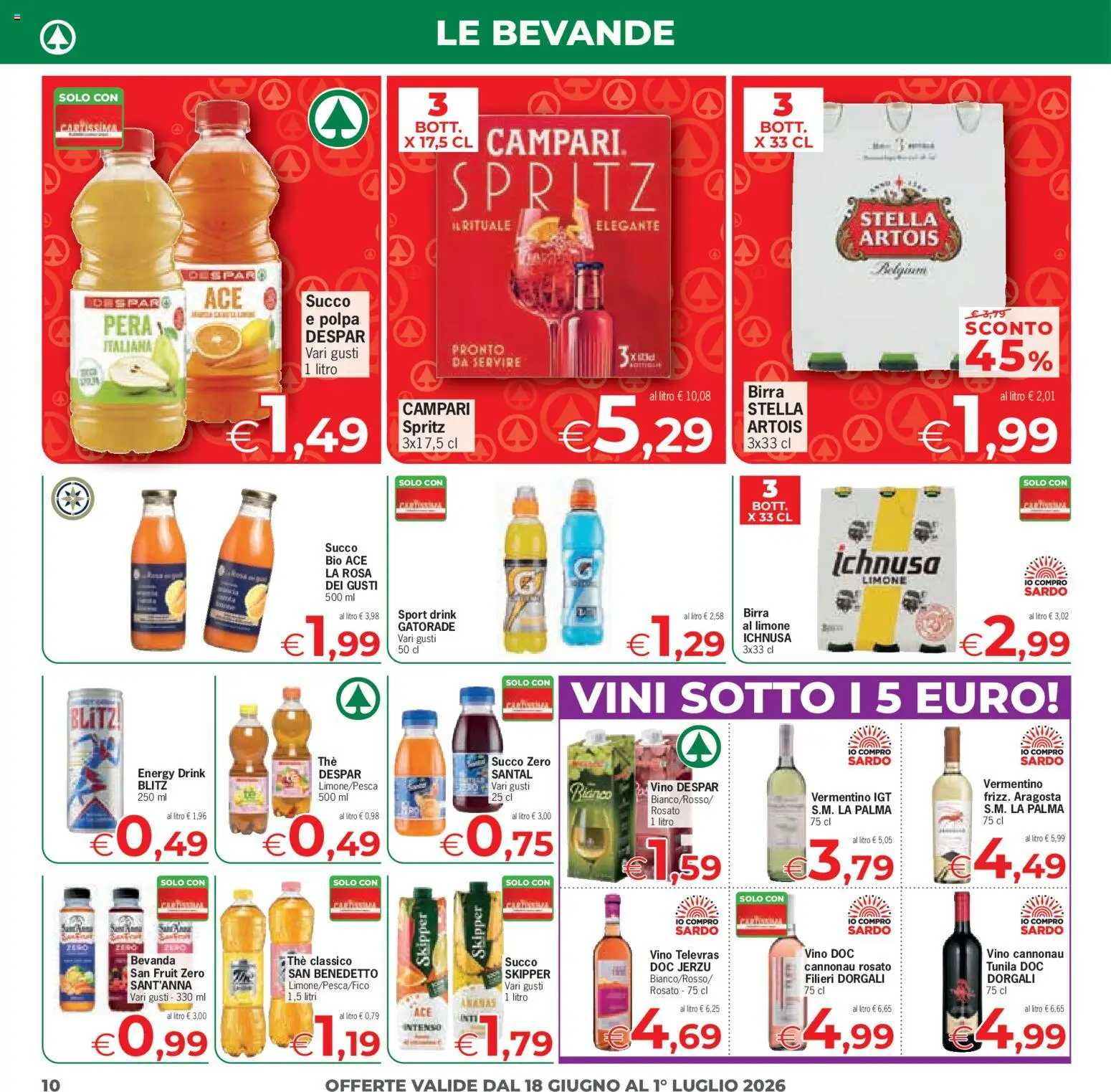 Volantino Despar del 18/06/2026 | Pagina: 10