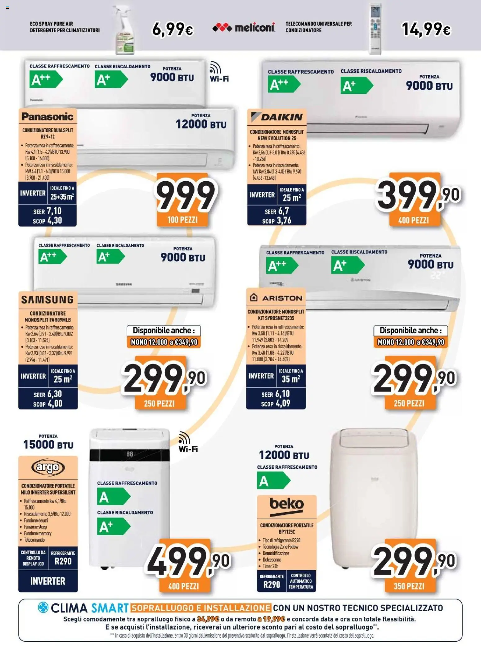 Volantino Unieuro del 26/06/2026 | Pagina: 28 | Prodotti: Detergente, Condizionatore, Condizionatore portatile, Samsung