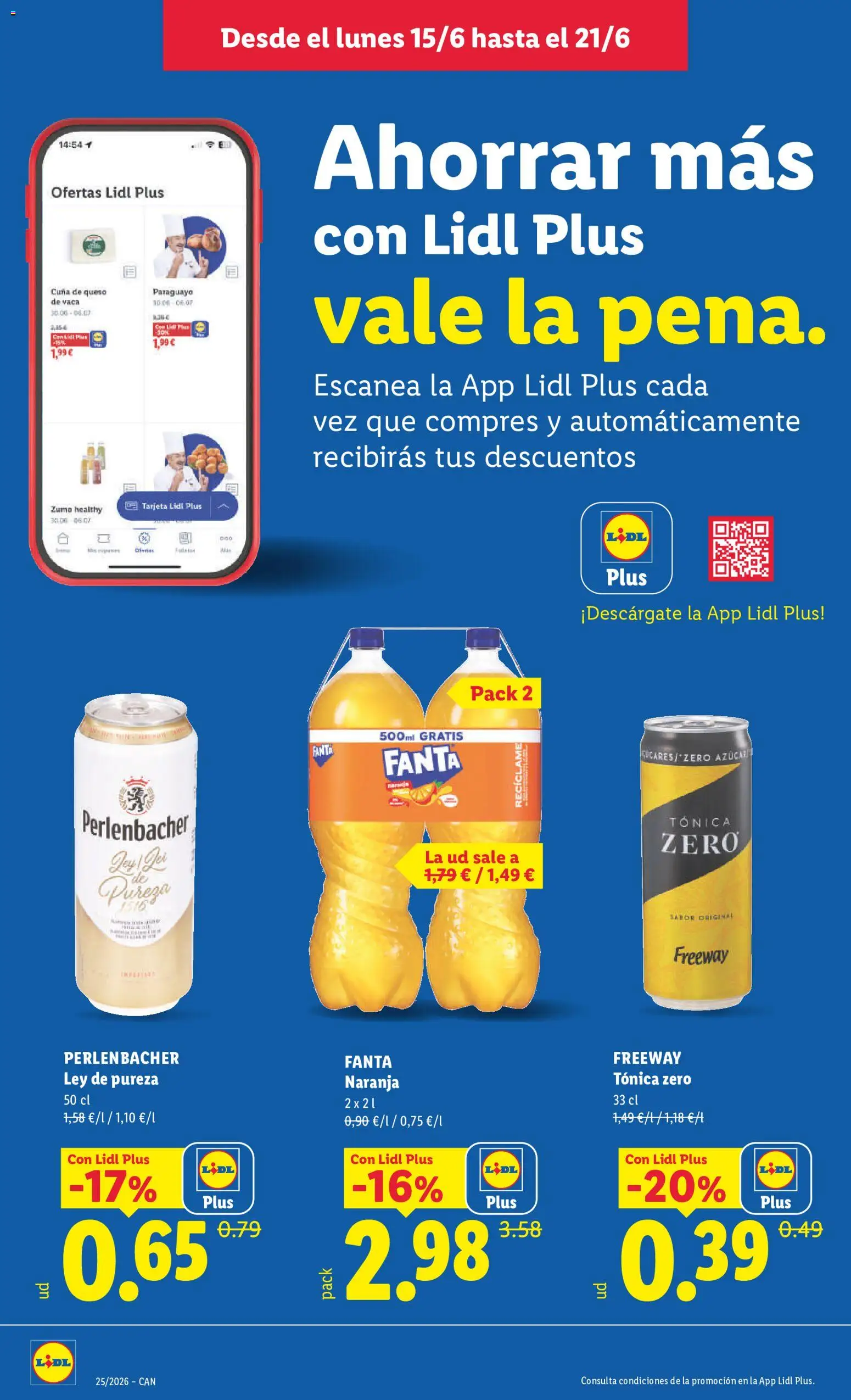 Lidl folleto Canarias │ válido desde el 15.06.2026 | Página: 30 | Productos: Queso, Cerveza, Ροζ πιπέρι, Cuna