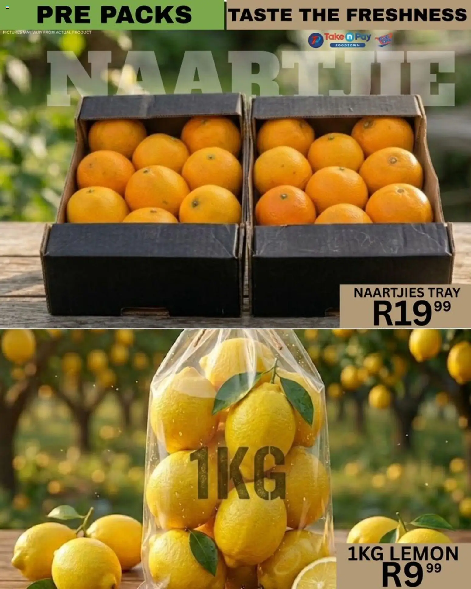 New Take n Pay catalogue – valid from 26.05.2026 | Page: 3 | Products: Tray, Lemon