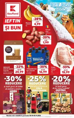 Ofertele Kaufland valabile de la 28.10.2026